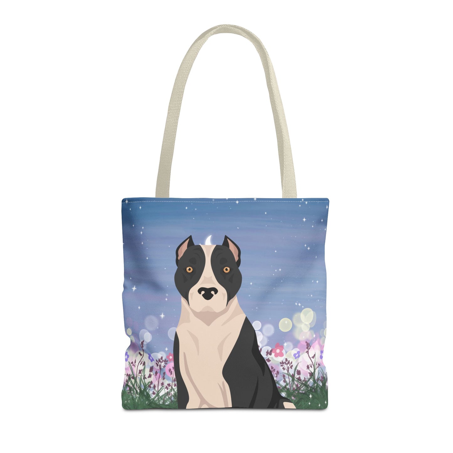 American Staffordshire Terrier Dog Tote Bag 16x16