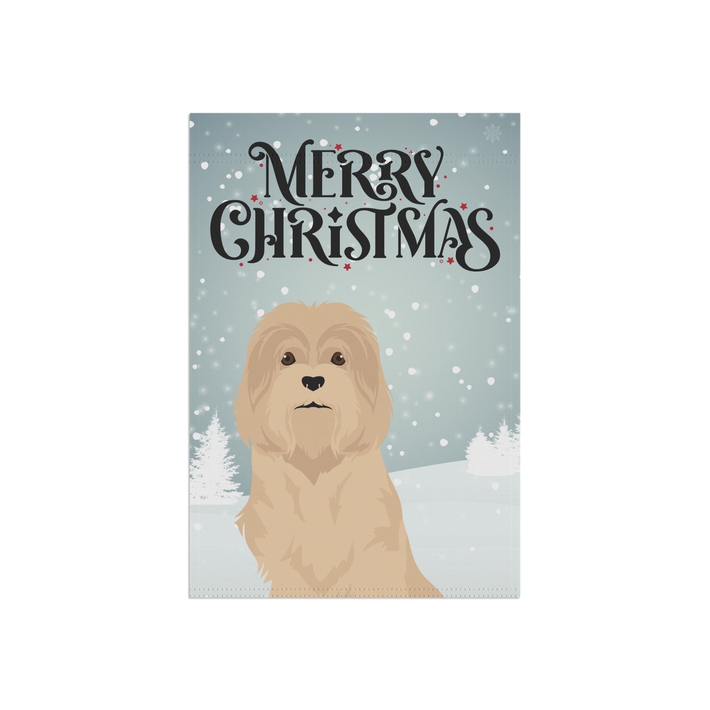 Lowchen Dog Garden Flag
