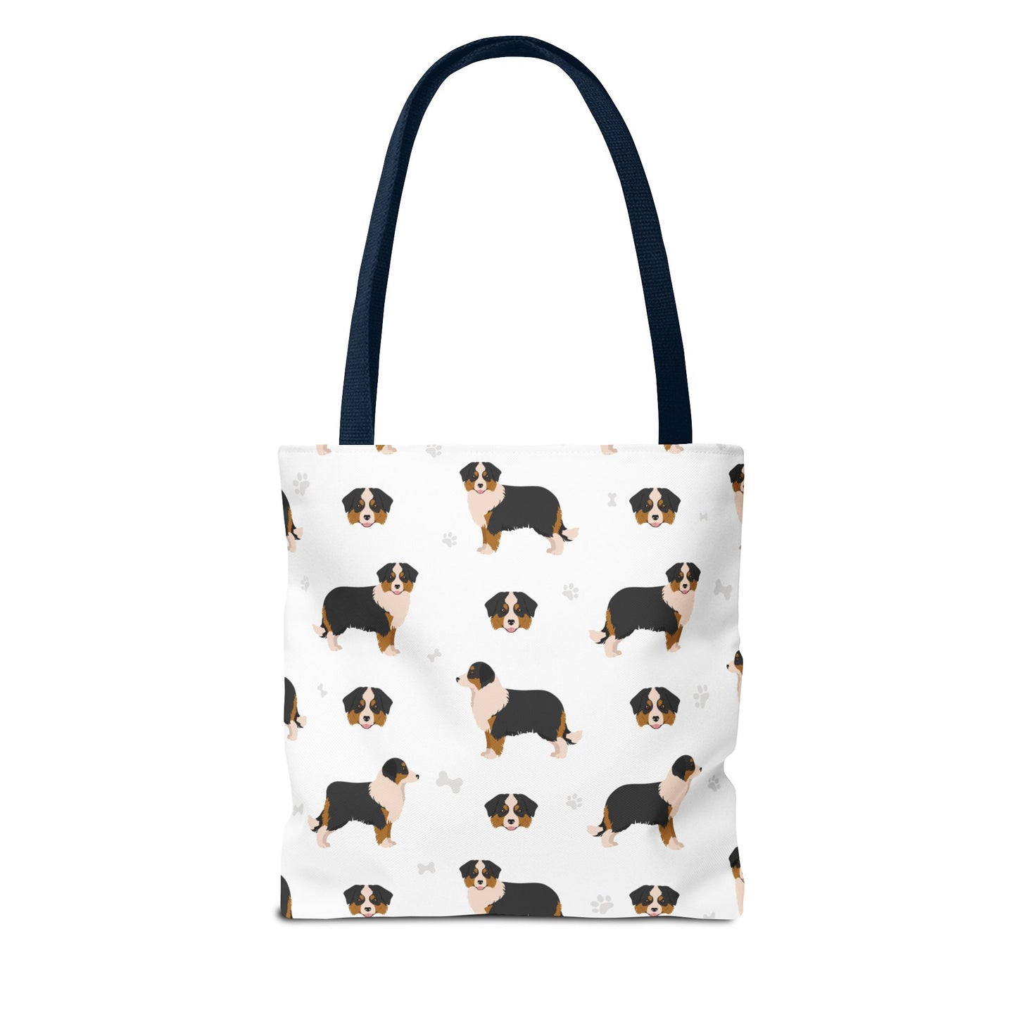 Miniature Australian Shepherd Dog Tote Bag, Aussie Dog Mom Gift