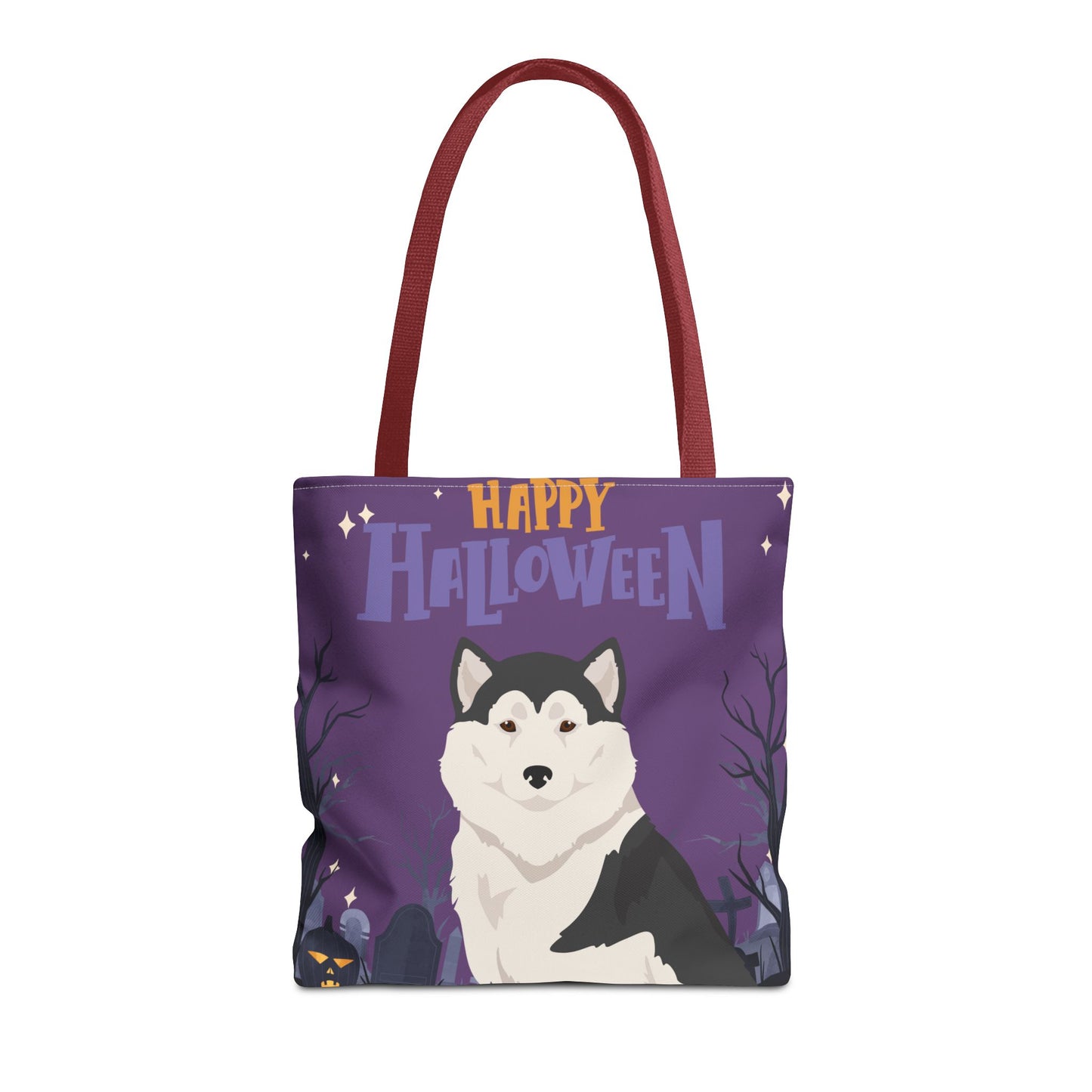 Greenland Dog Dog Happy Halloween Tote Bag 16x16