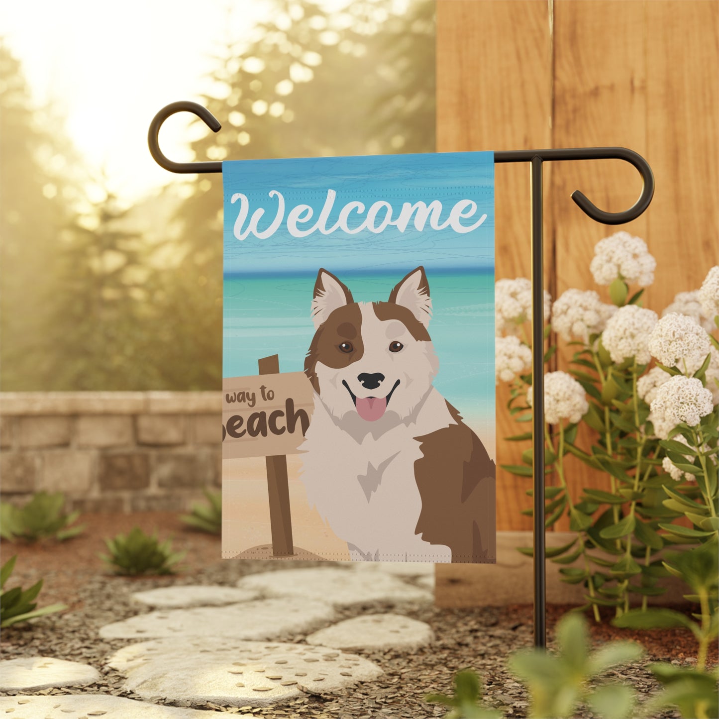 Elo Dog Garden Flag