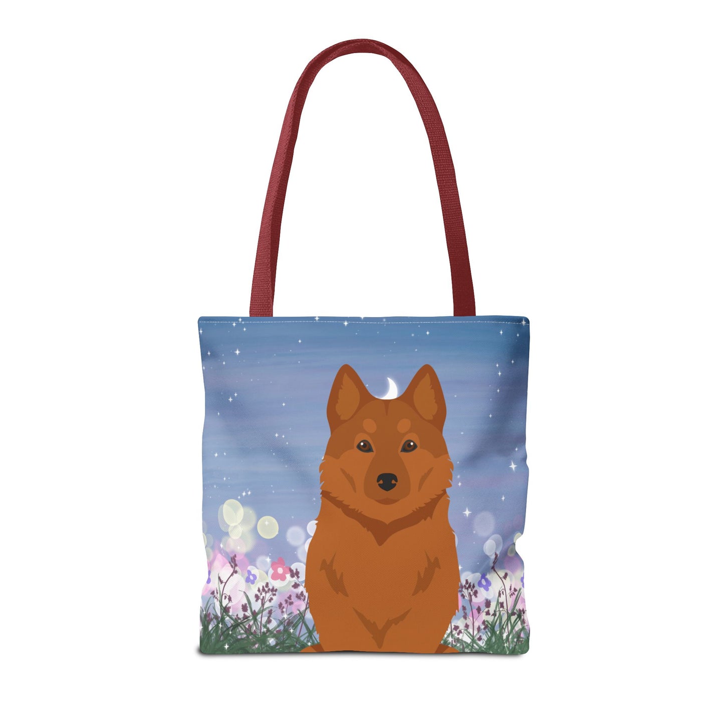 Finnish Spitz Dog Tote Bag 16x16