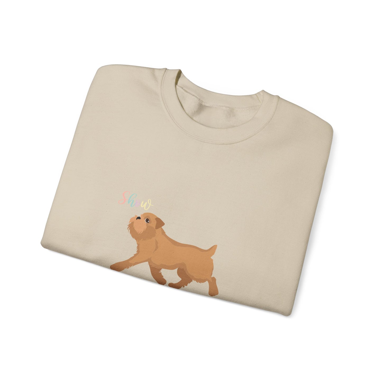 Brussels Griffion Dog Unisex Heavy Blend Crewneck Sweatshirt