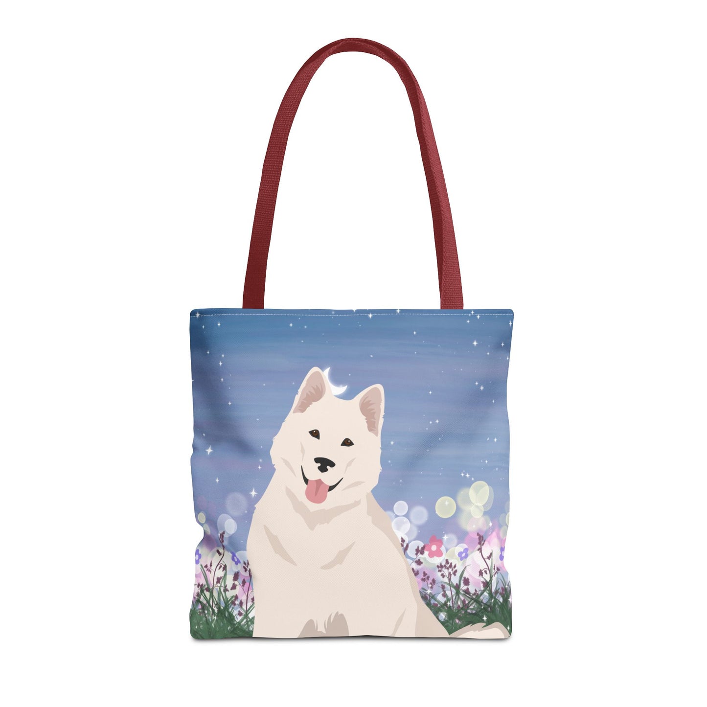 Alaskan Malamute Dog Tote Bag 16x16
