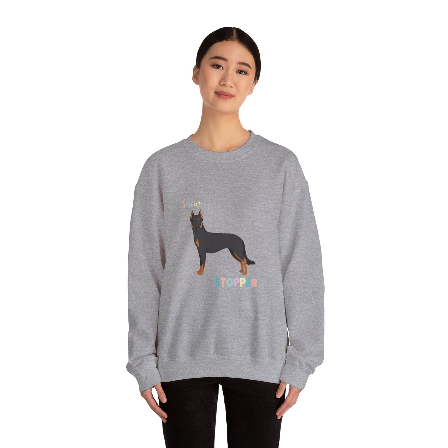 Beauceron Dog Unisex Heavy Blend Crewneck Sweatshirt