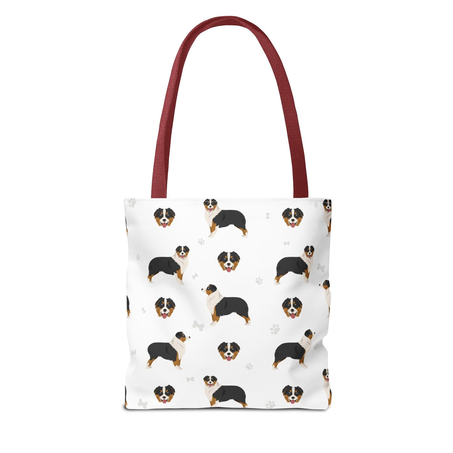 Australian Shepherd Dog Tote Bag, Aussie Dog Mom Gift