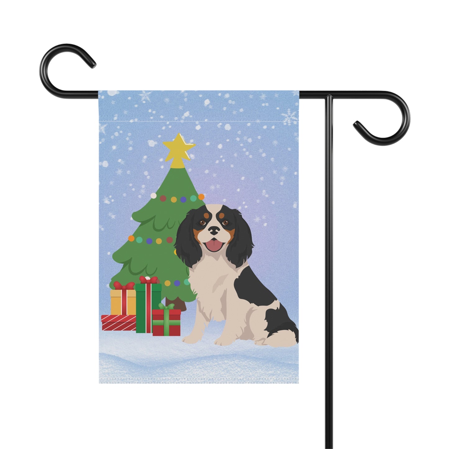 Cavalier King Charles Spaniel Dog Garden Flag