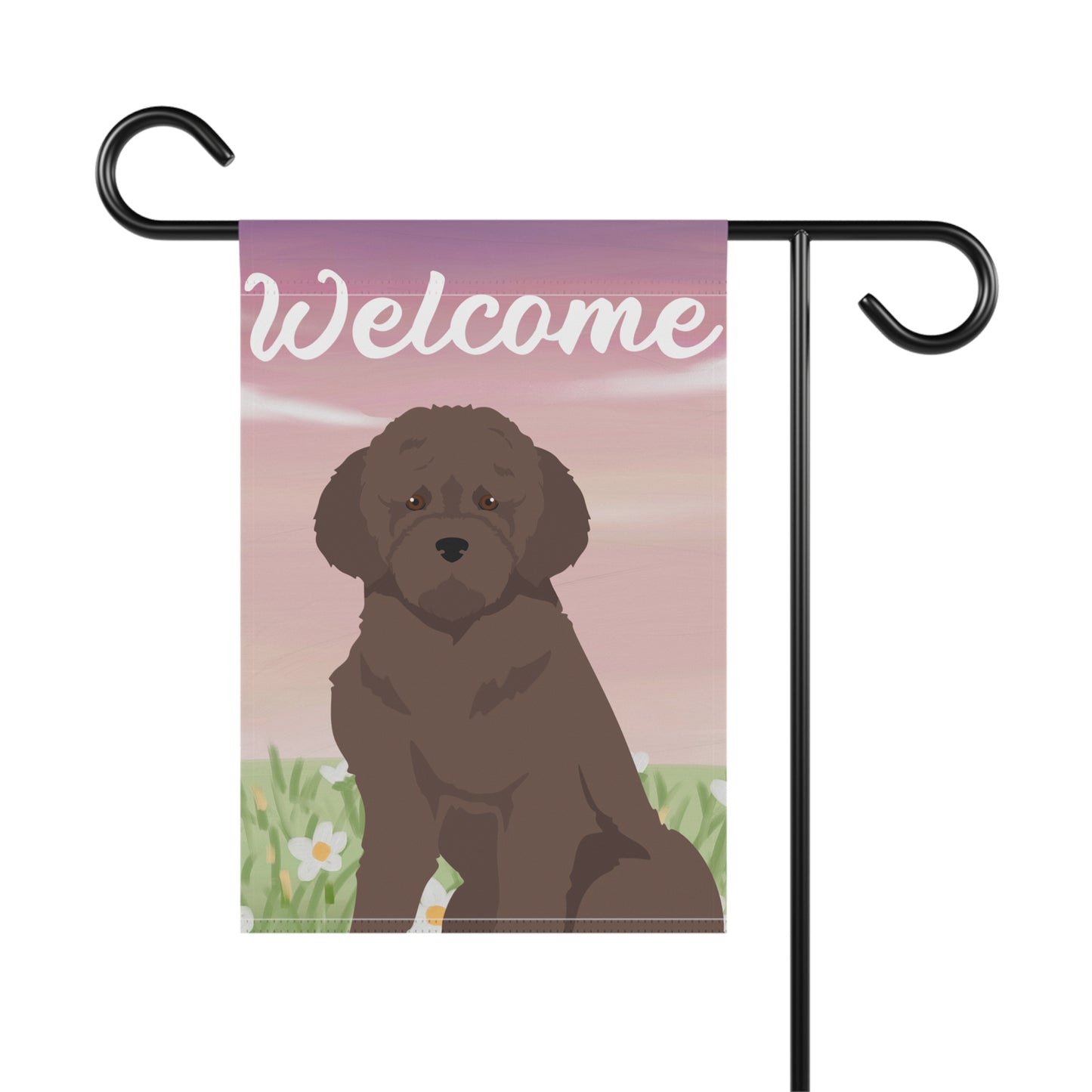 Lagotto Romagnolo Dog Welcome Garden Flag