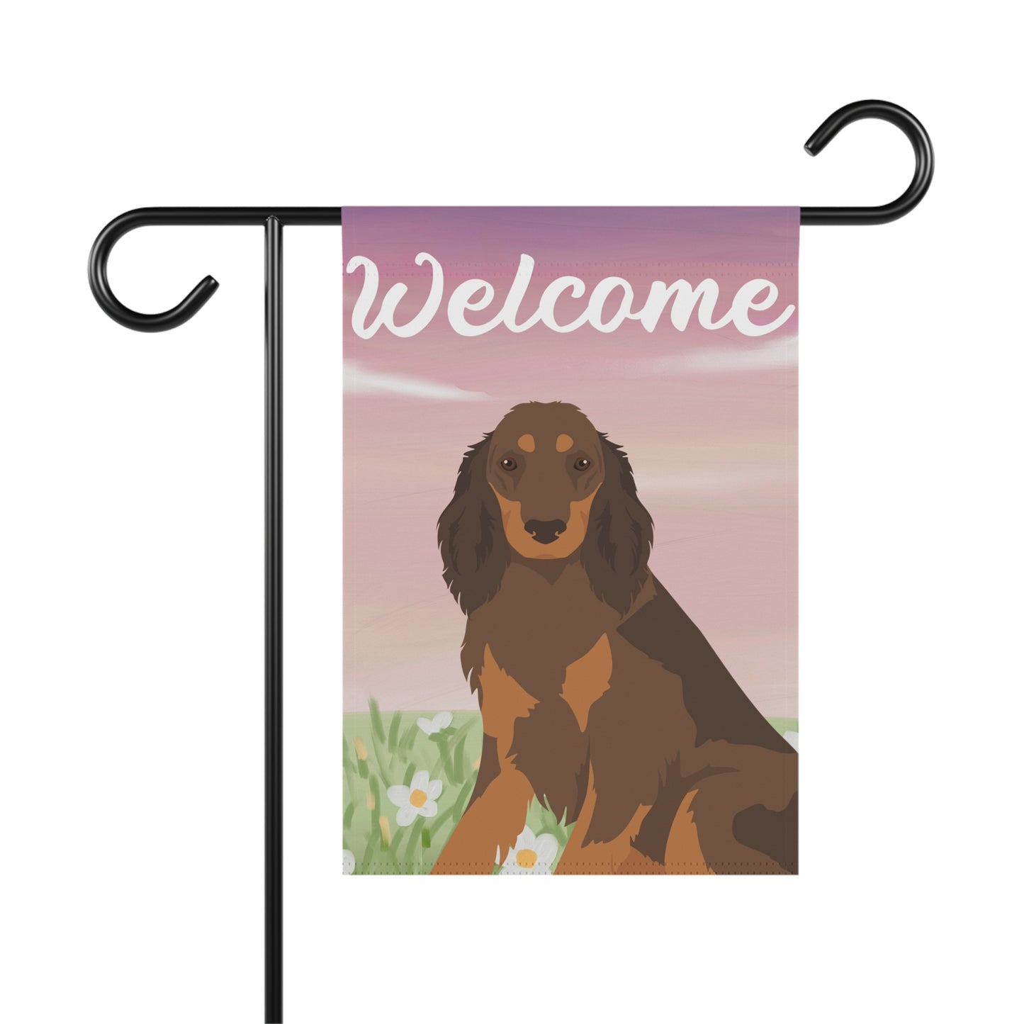 Picardy Spaniel Dog Welcome Garden Flag