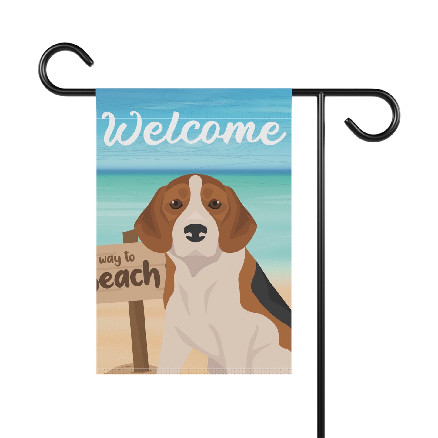 Beagle Dog Garden Flag