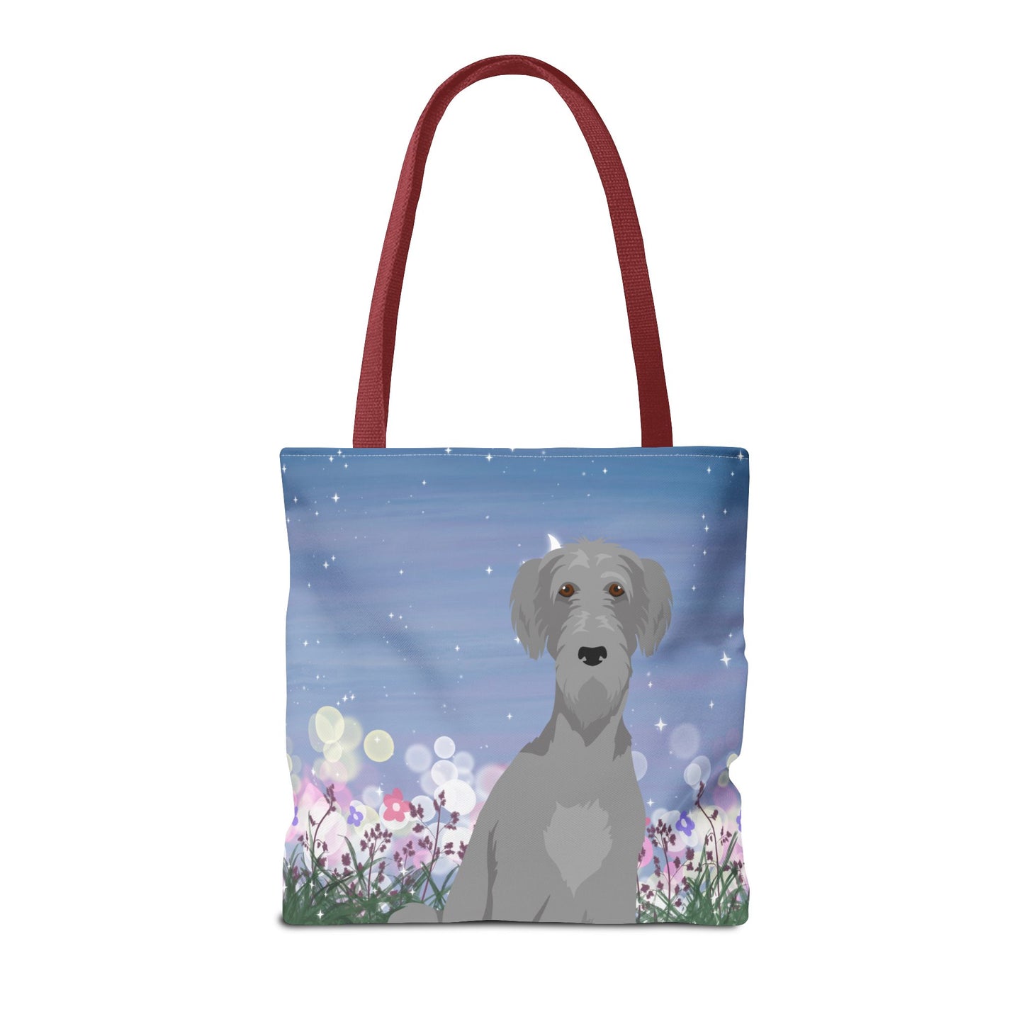 Irish Wolfhound Dog Tote Bag 16x16