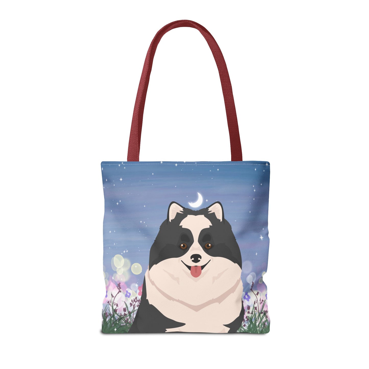 Pomeranian Dog Tote Bag 16x16