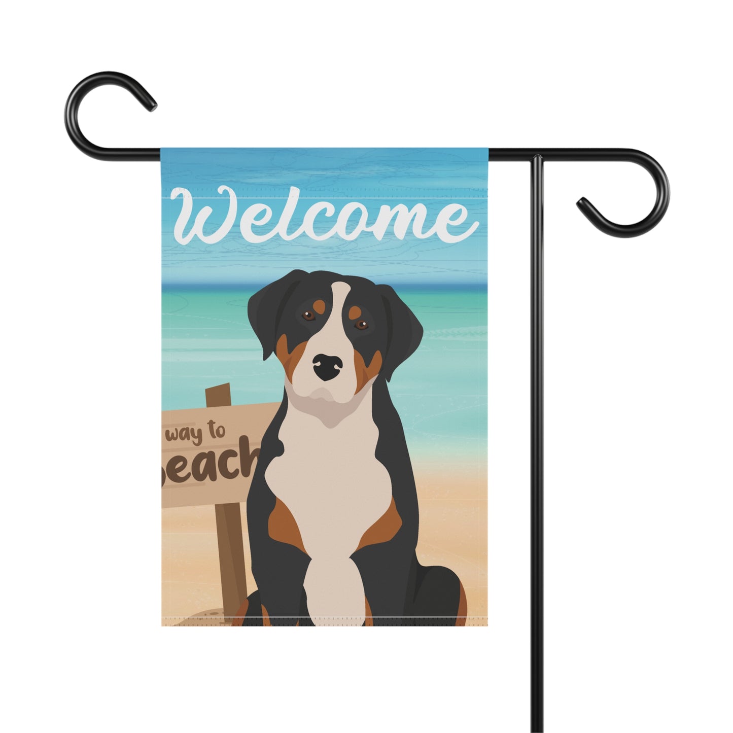 Greater Swiss Mountain Dog Dog Dog Garden Flag