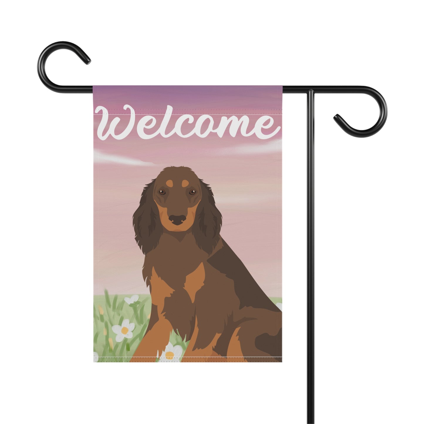 Picardy Spaniel Dog Welcome Garden Flag