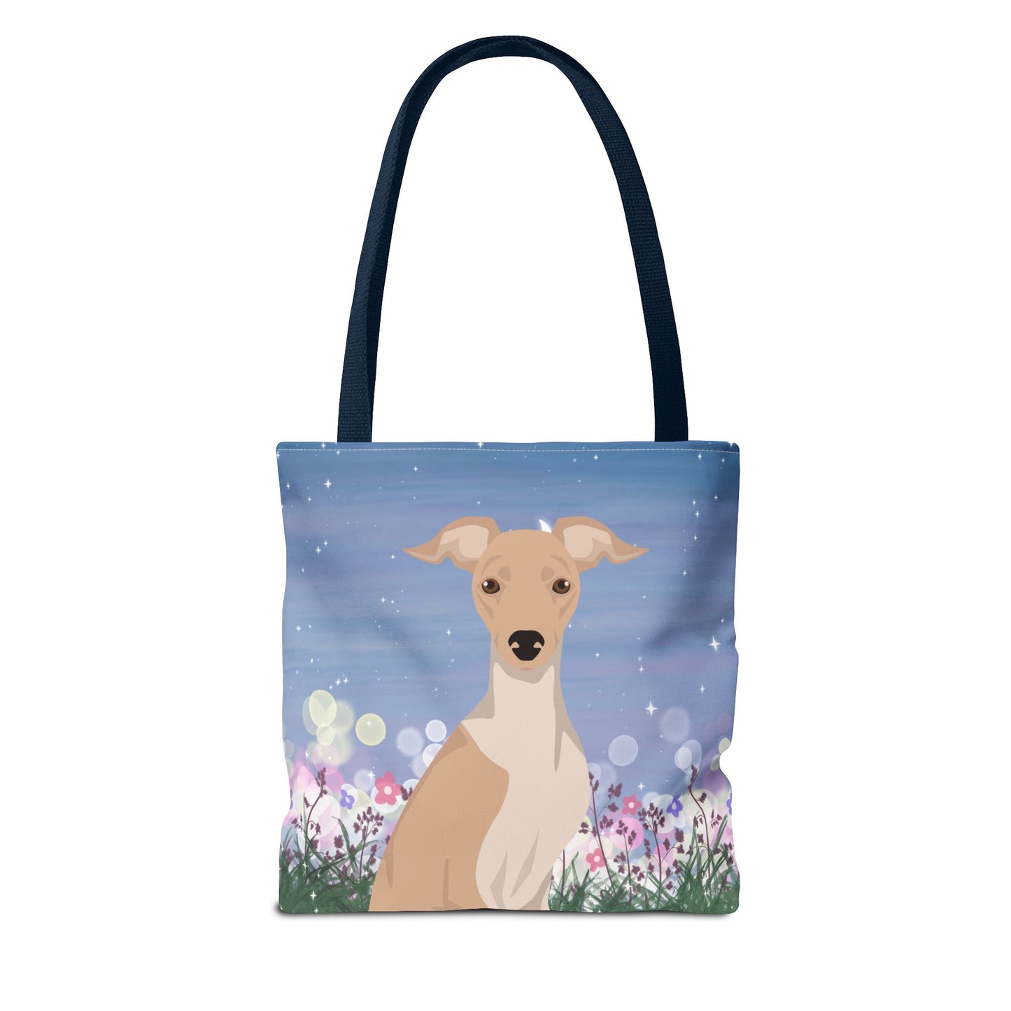 Italian Greyhound Dog Tote Bag 13x13