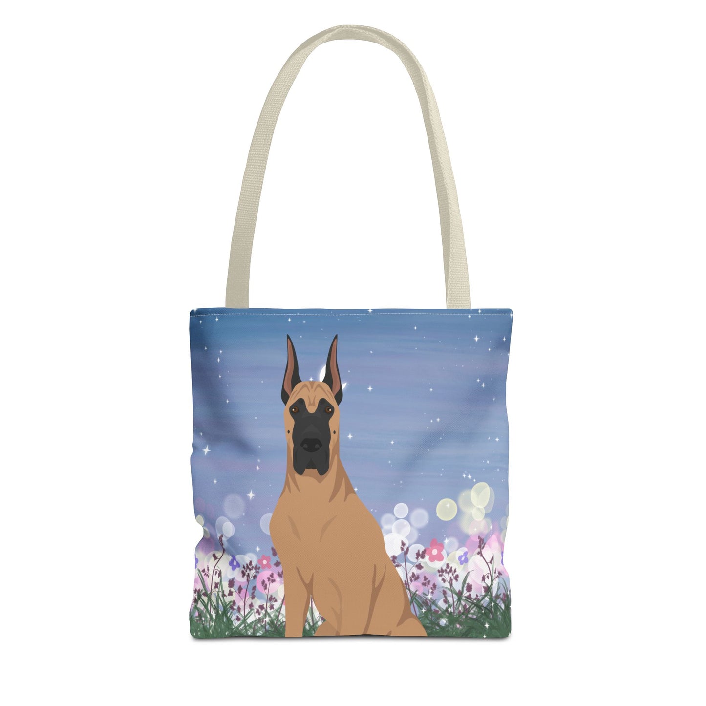 Great Dane Dog Tote Bag 13x13