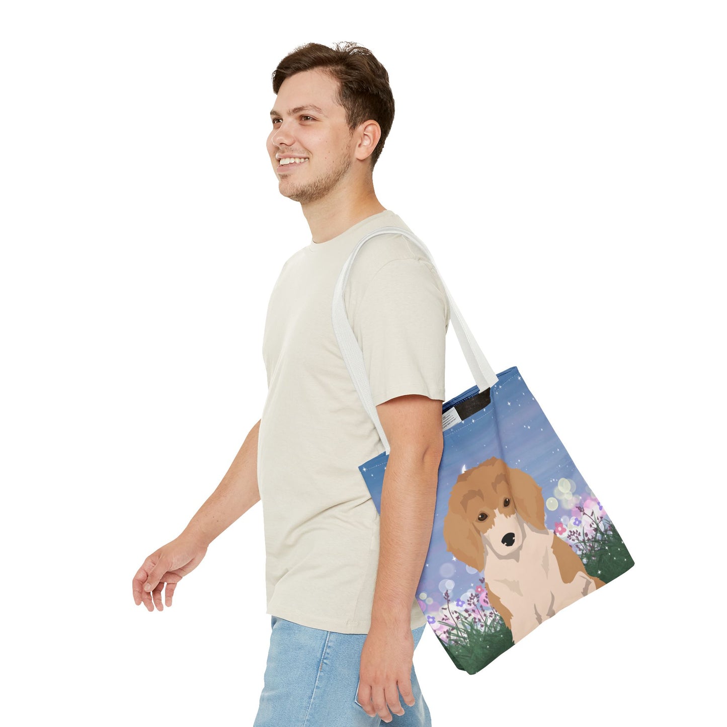 Poodle Dog Tote Bag 16x16