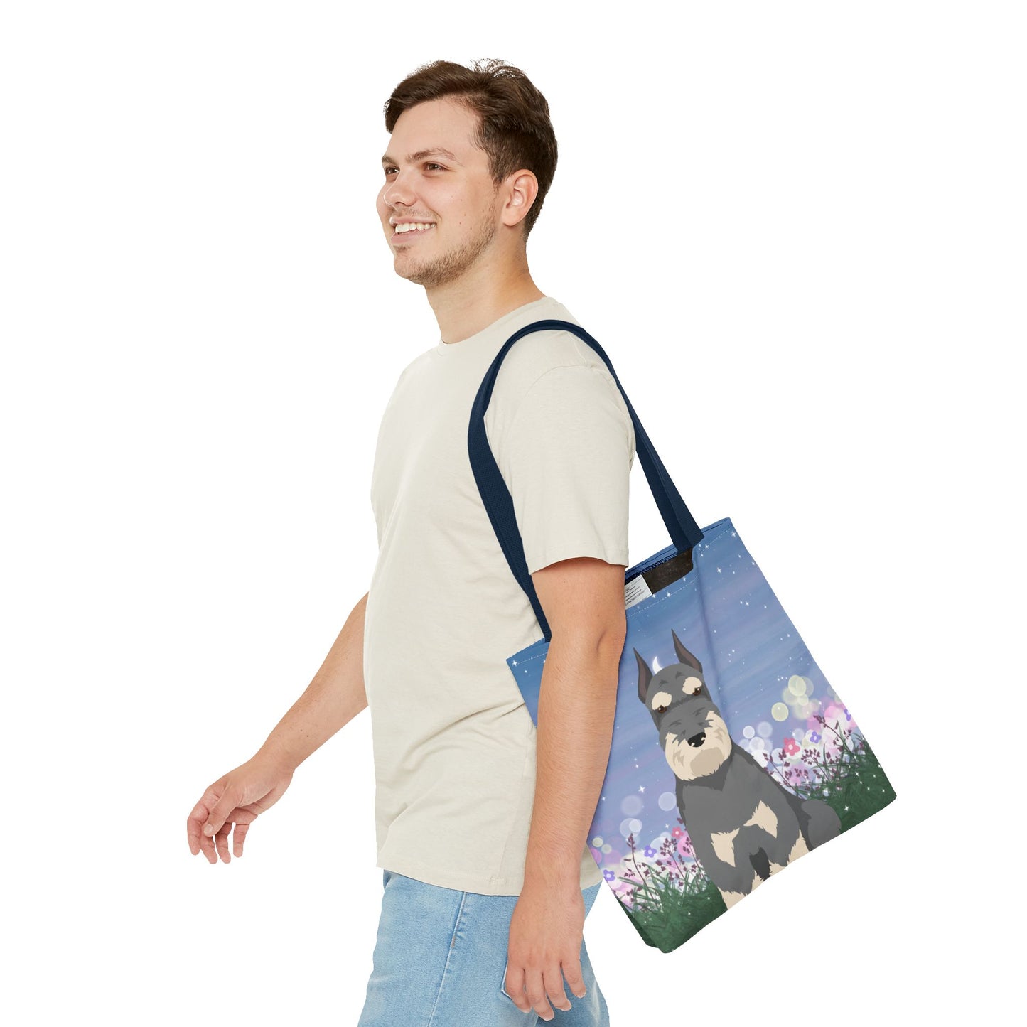 Schnauzer Dog Tote Bag 16x16