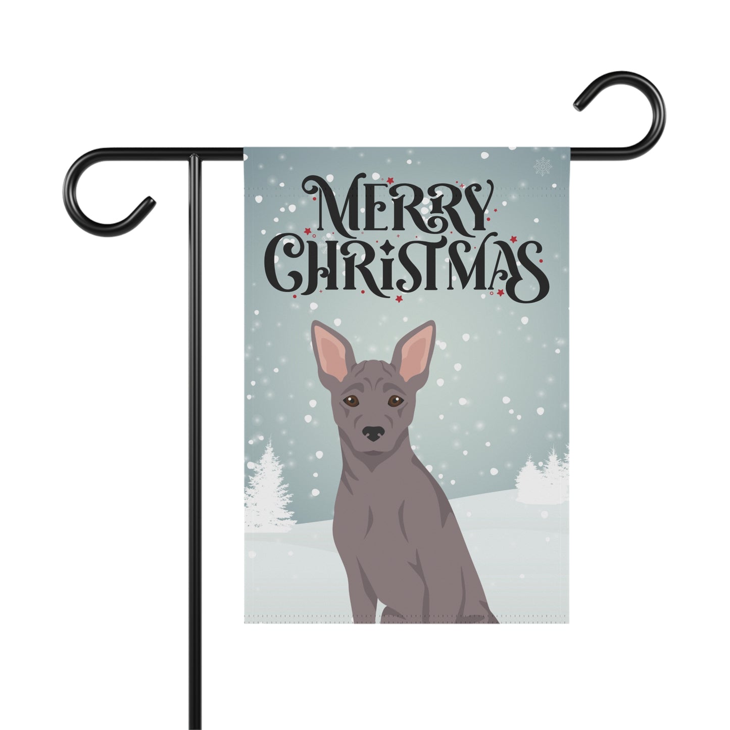 American Hairless Terrier Dog Garden Flag