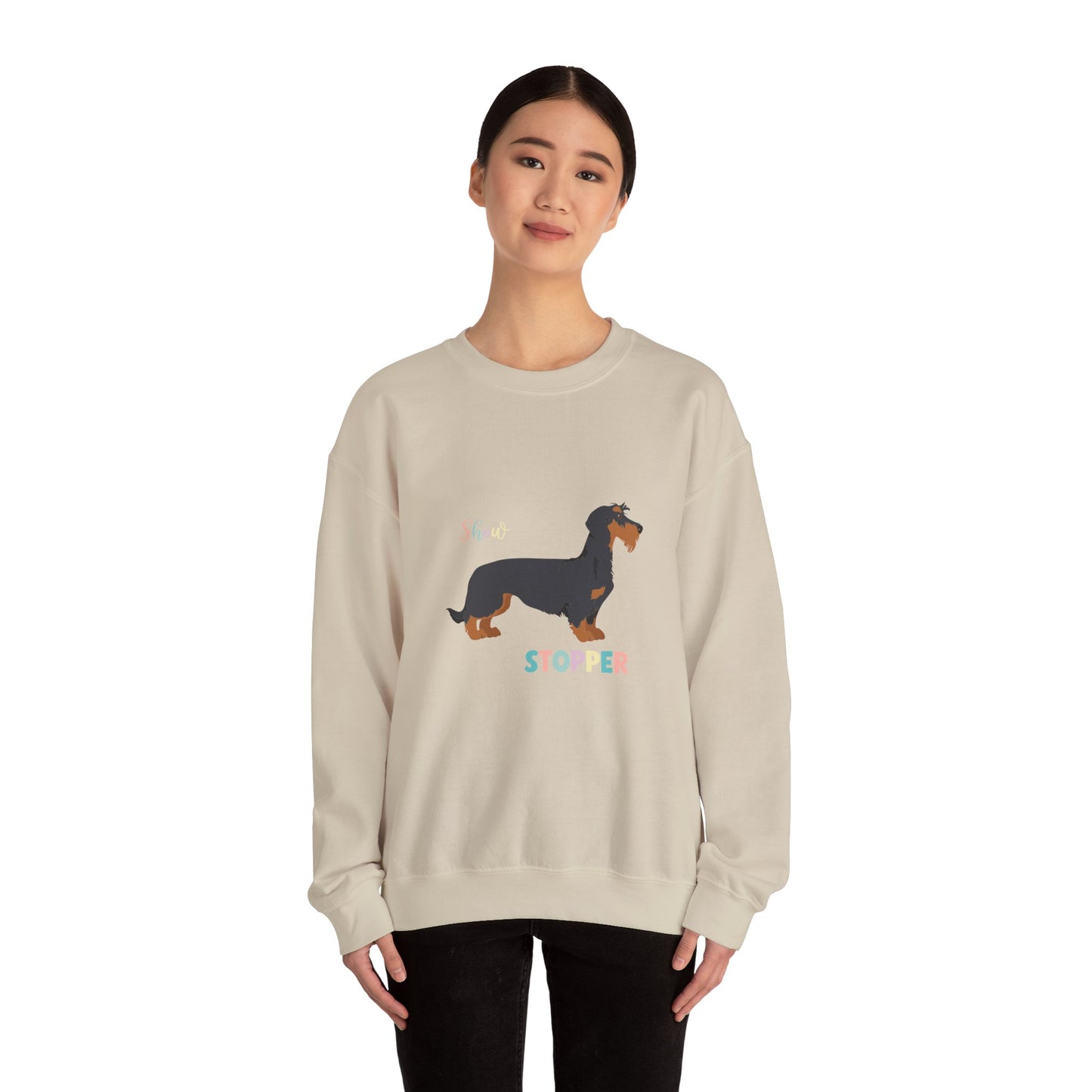 Dachshund Dog Unisex Heavy Blend Crewneck Sweatshirt