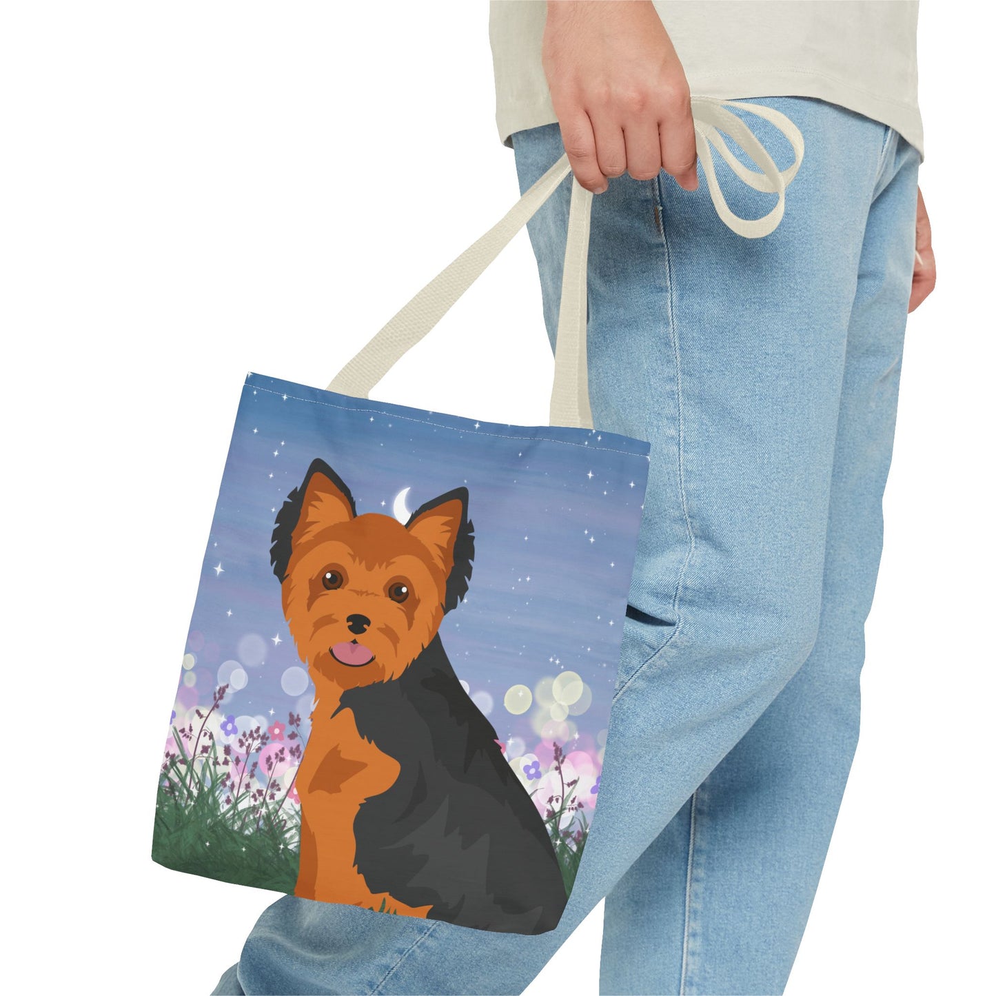 Yorkshire Terrier Dog Tote Bag 13x13
