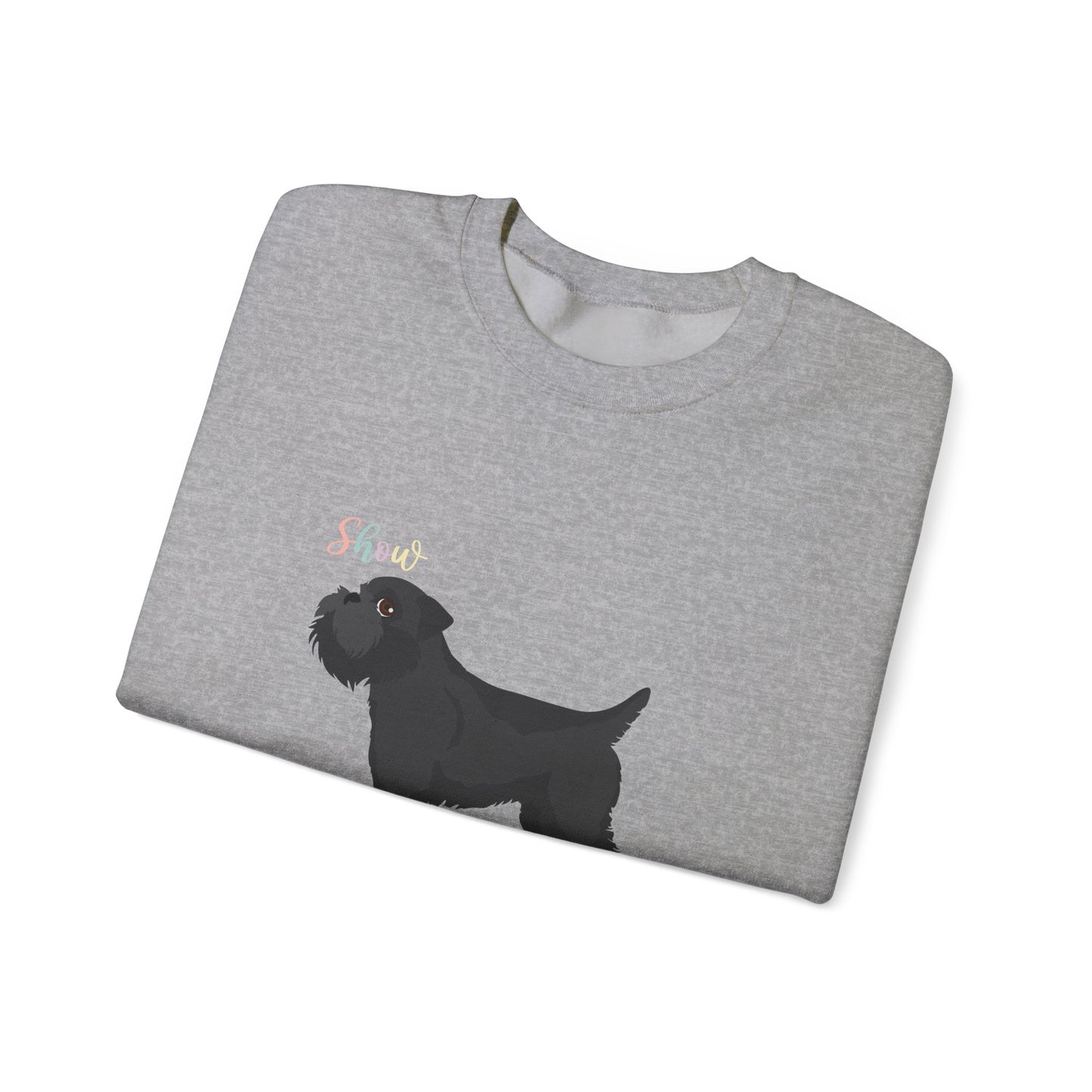 Brussels Griffion Dog Unisex Heavy Blend Crewneck Sweatshirt