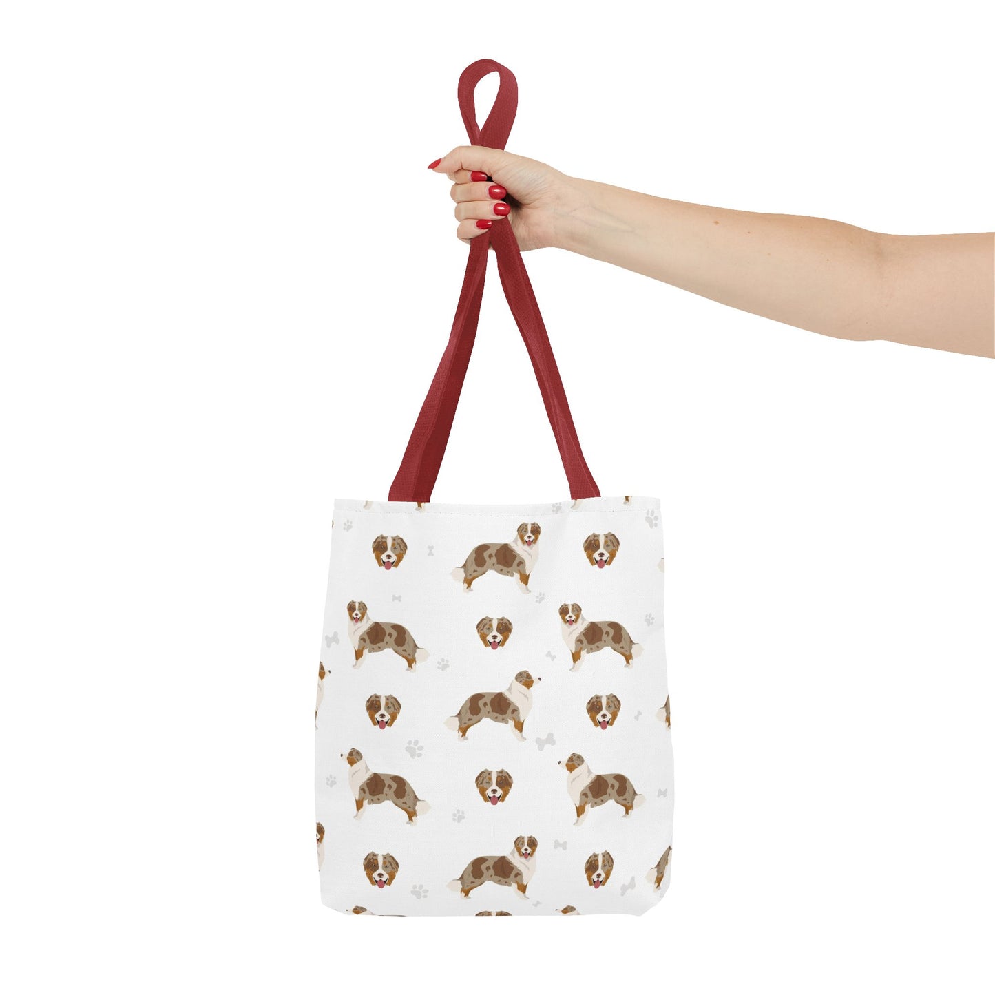 Australian Shepherd Dog Tote Bag, Aussie Dog Mom Gift