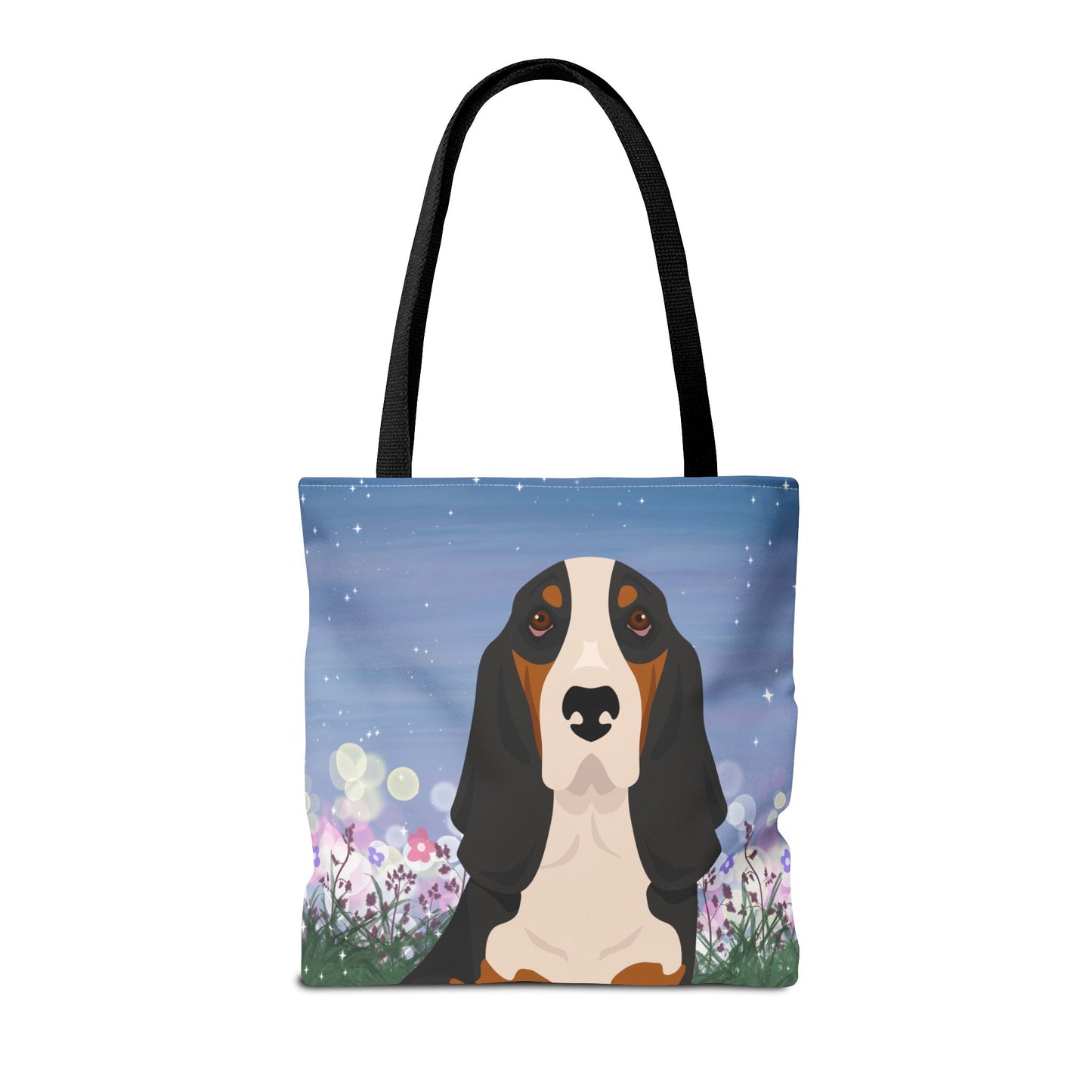 Basset Hound Dog Tote Bag 16x16