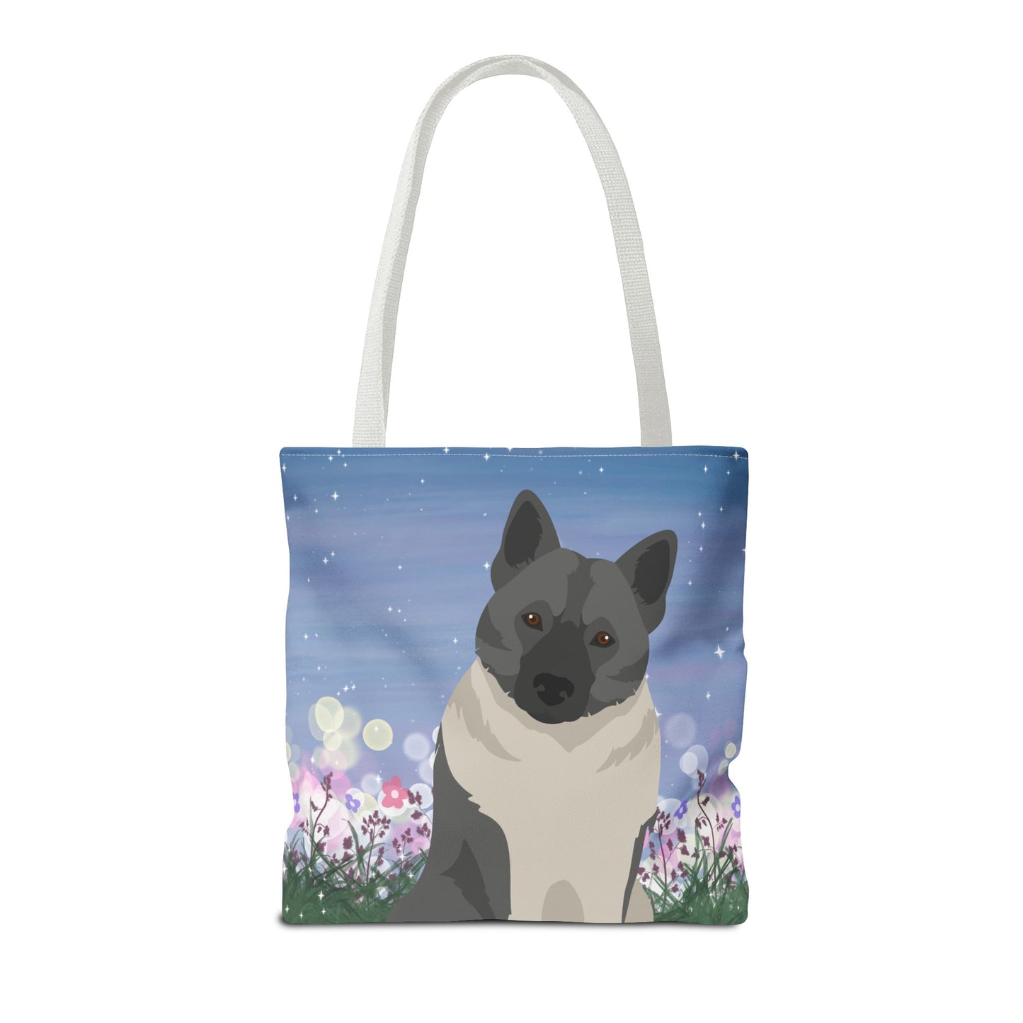 Norwegian Lundehund Dog Tote Bag 16x16