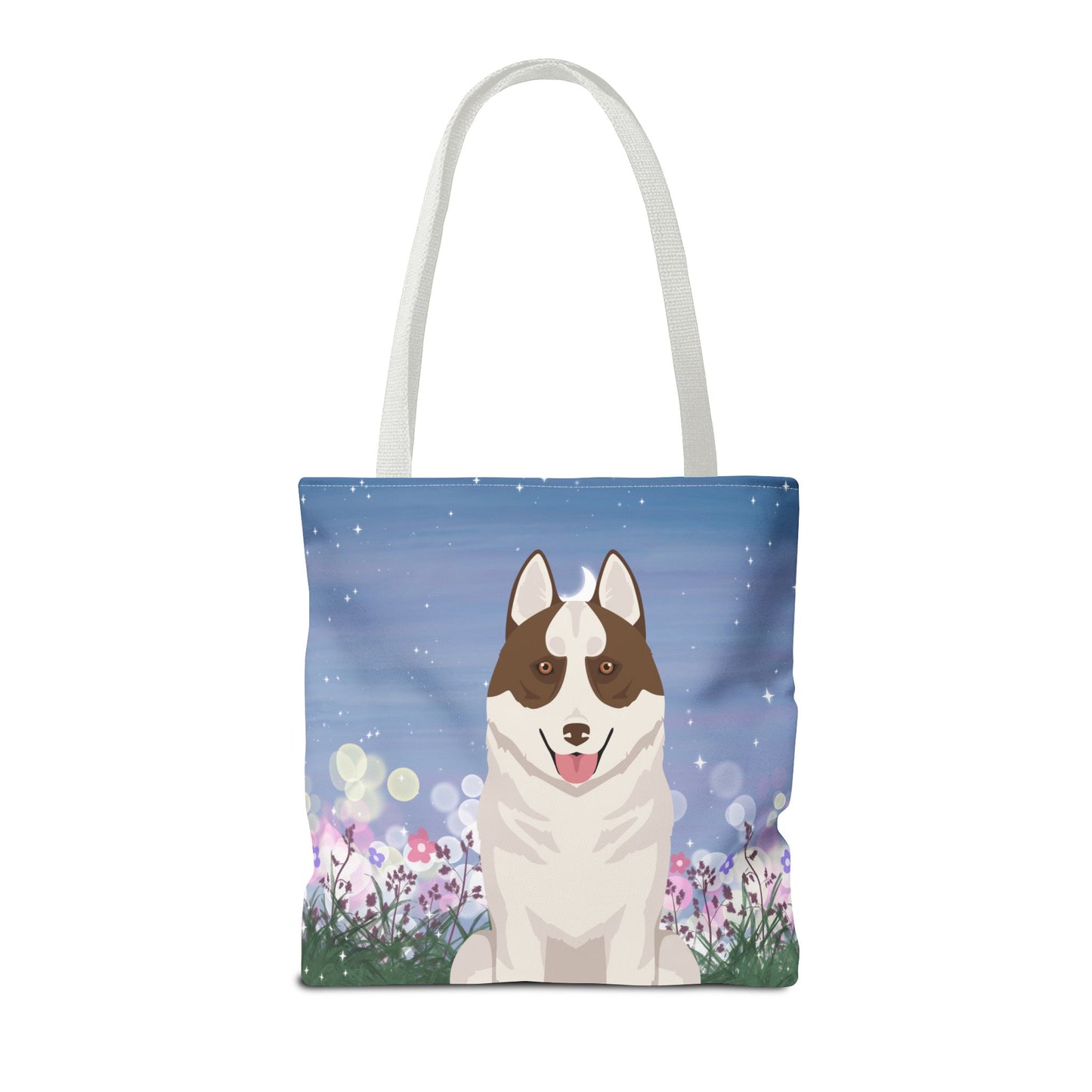 Siberian Husky Dog Tote Bag 16x16