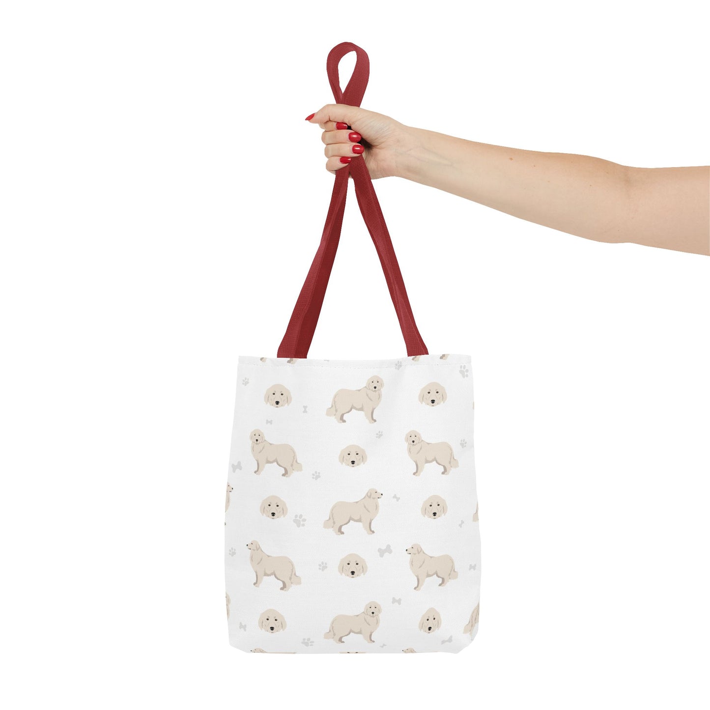 Great Pyrenees Dog Tote Bag, Pyrenees Dog Mom Gift