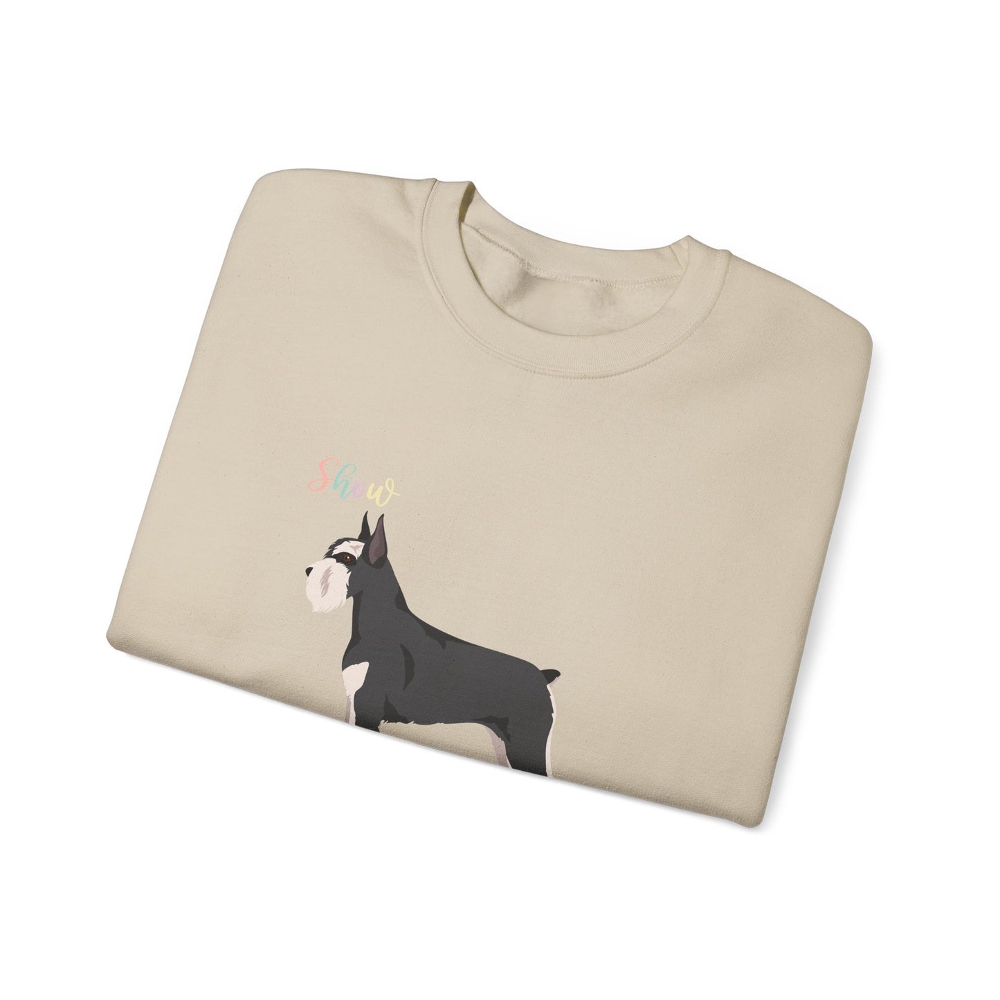 Schnauzer Dog Unisex Heavy Blend Crewneck Sweatshirt