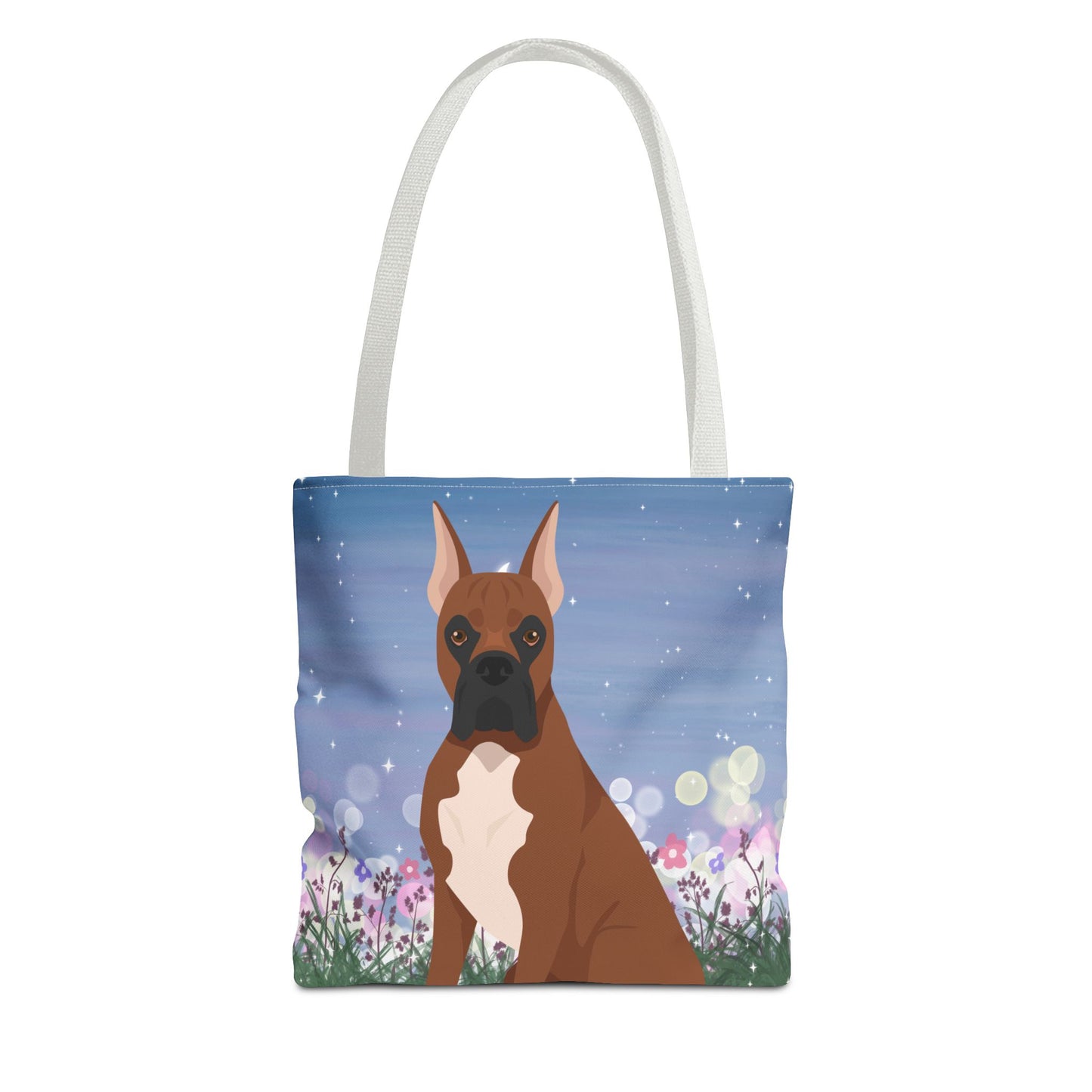 Boxer Dog Tote Bag 13x13