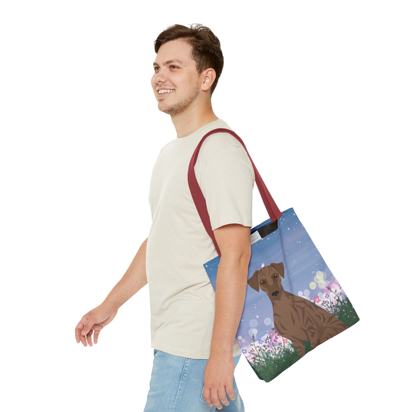 Sloughi Dog Tote Bag 16x16