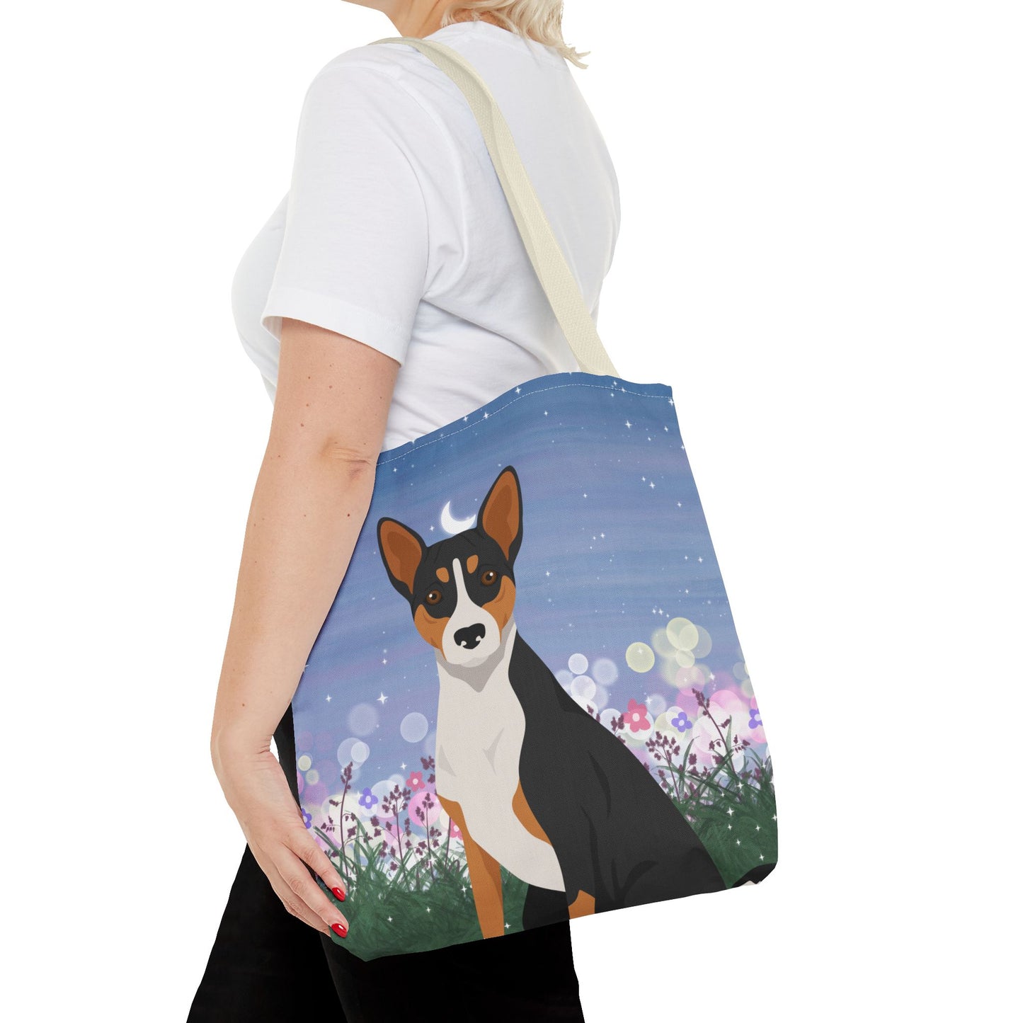 Basenji Dog Tote Bag 16x16