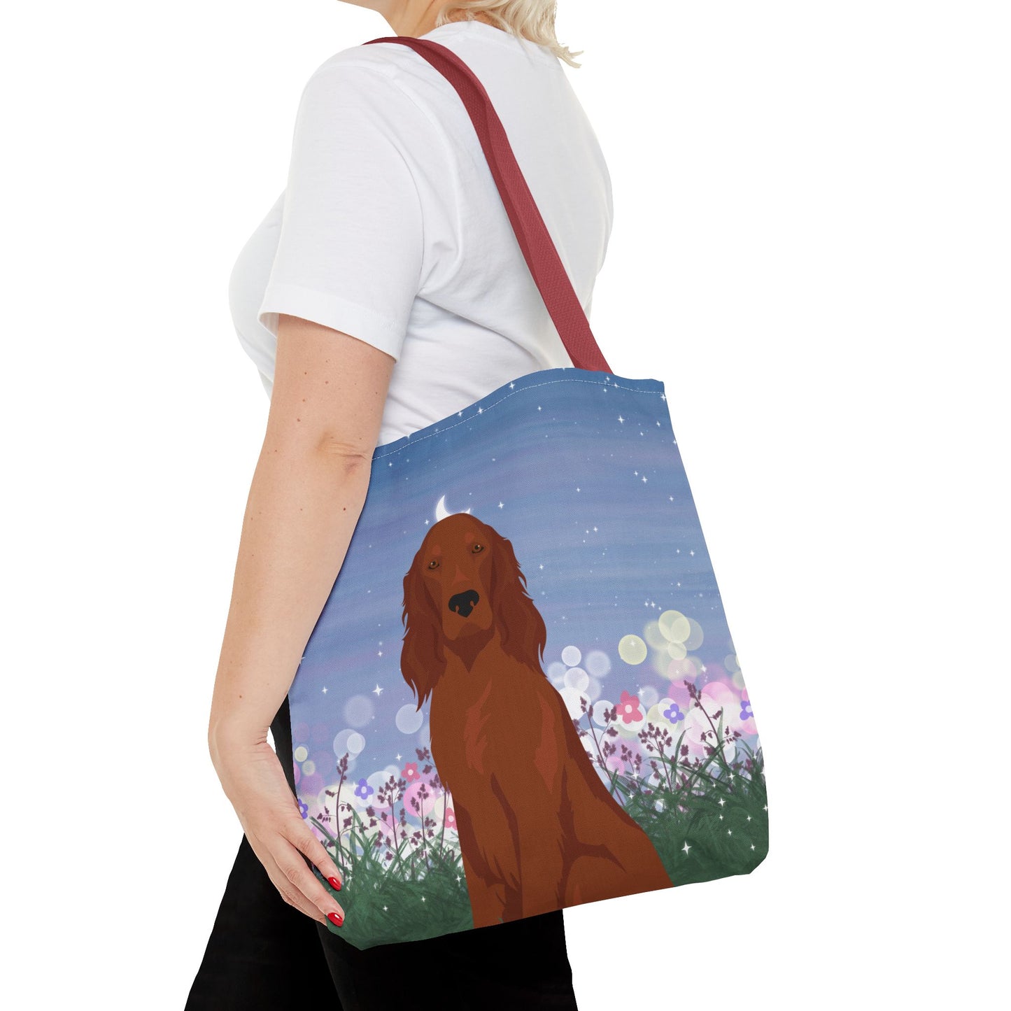 Irish Setter Dog Tote Bag 16x16
