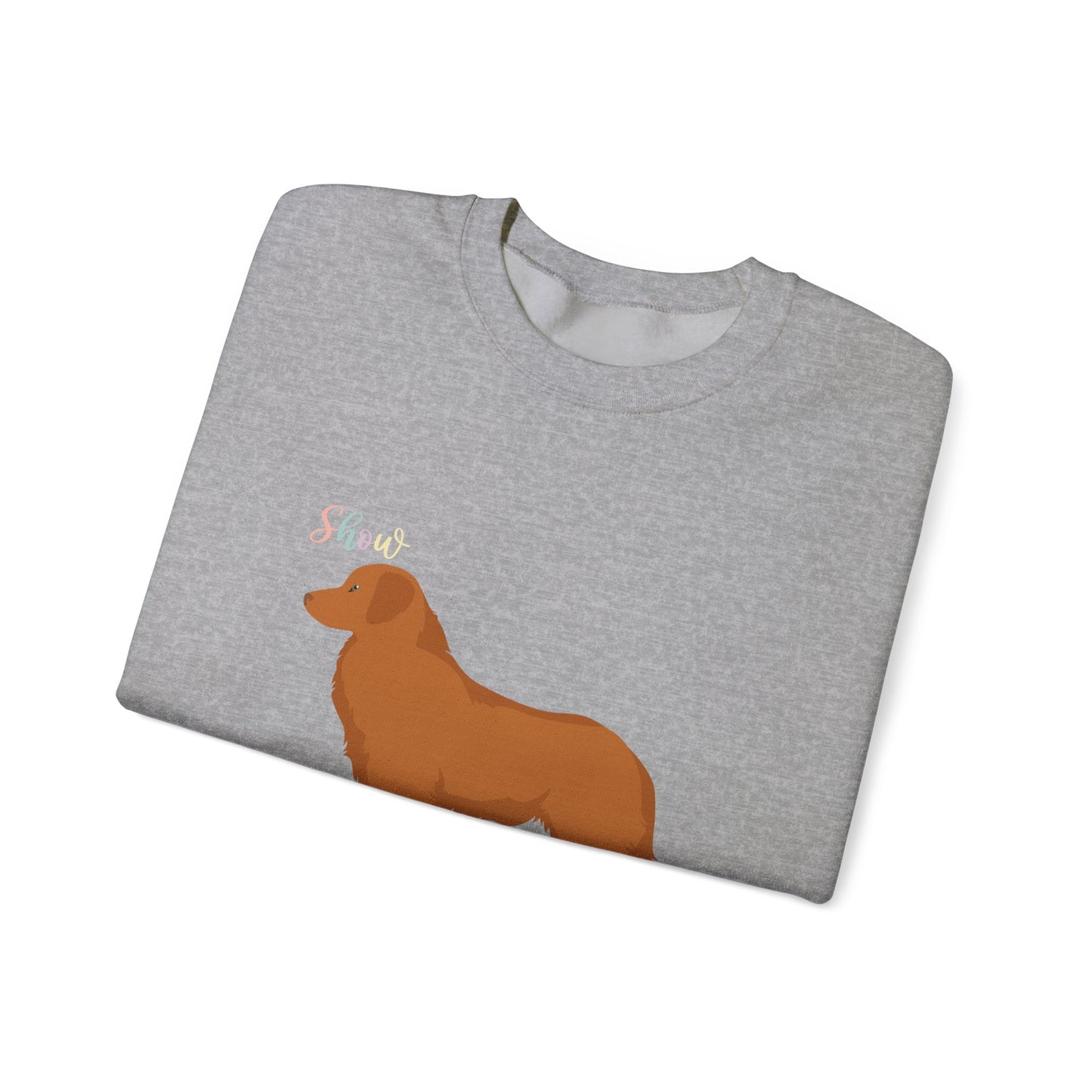 Nova Scotia Duck Tolling Retriever Dog Unisex Heavy Blend Crewneck Sweatshirt