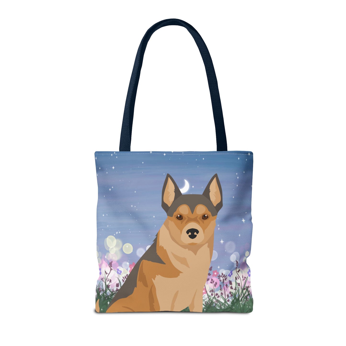Norwegian Lundehund Dog Tote Bag 16x16