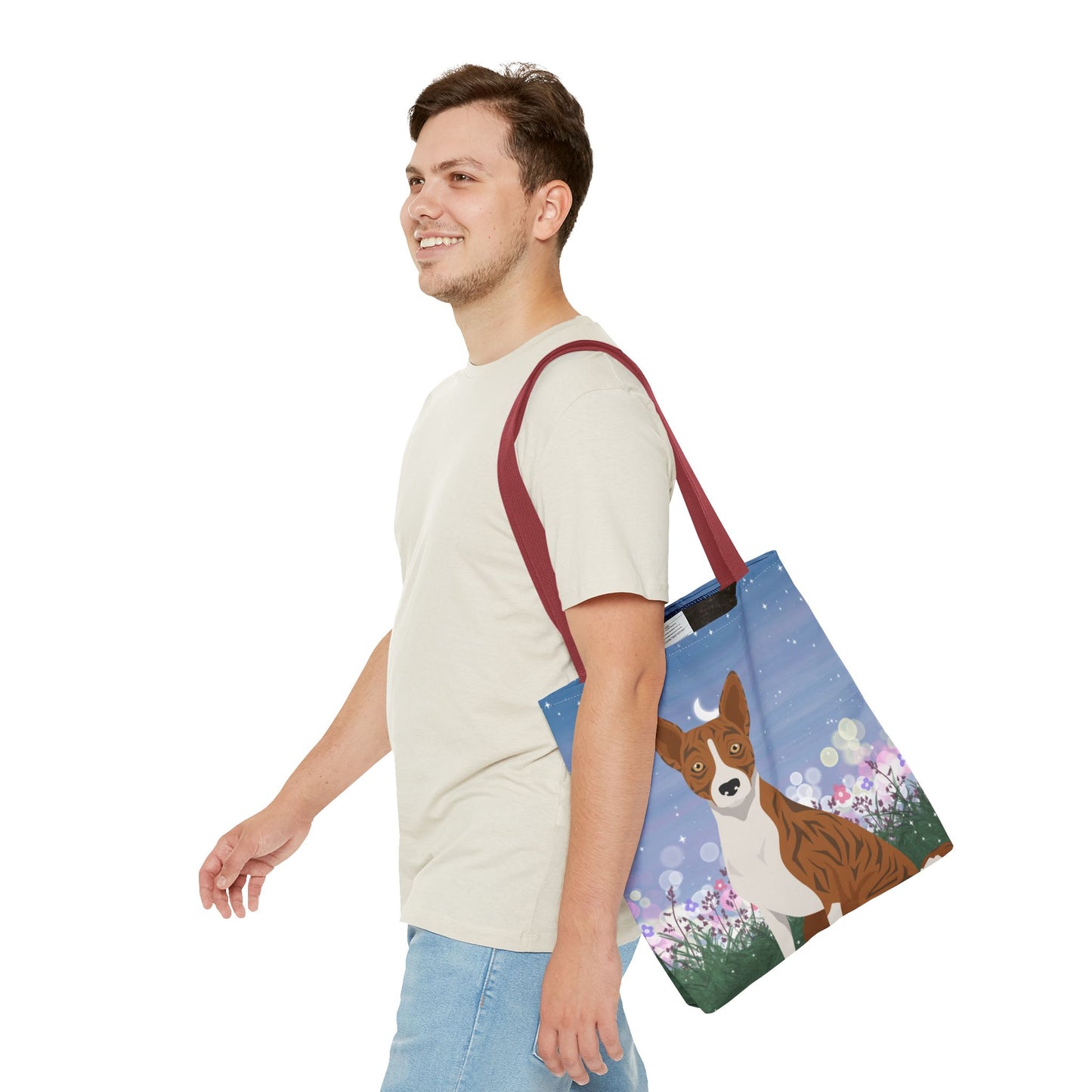 Basenji Dog Tote Bag 16x16