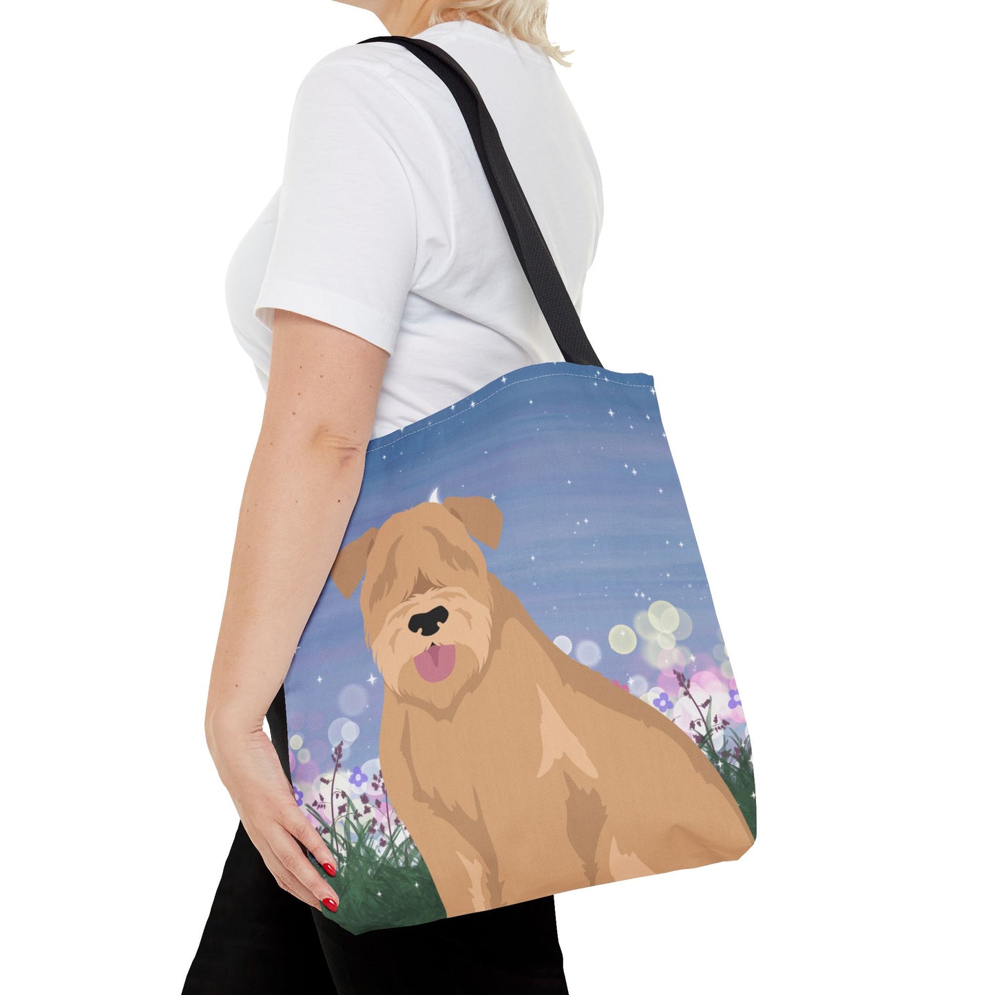 Soft Coated Wheaten Terrier Dog Tote Bag 16x16