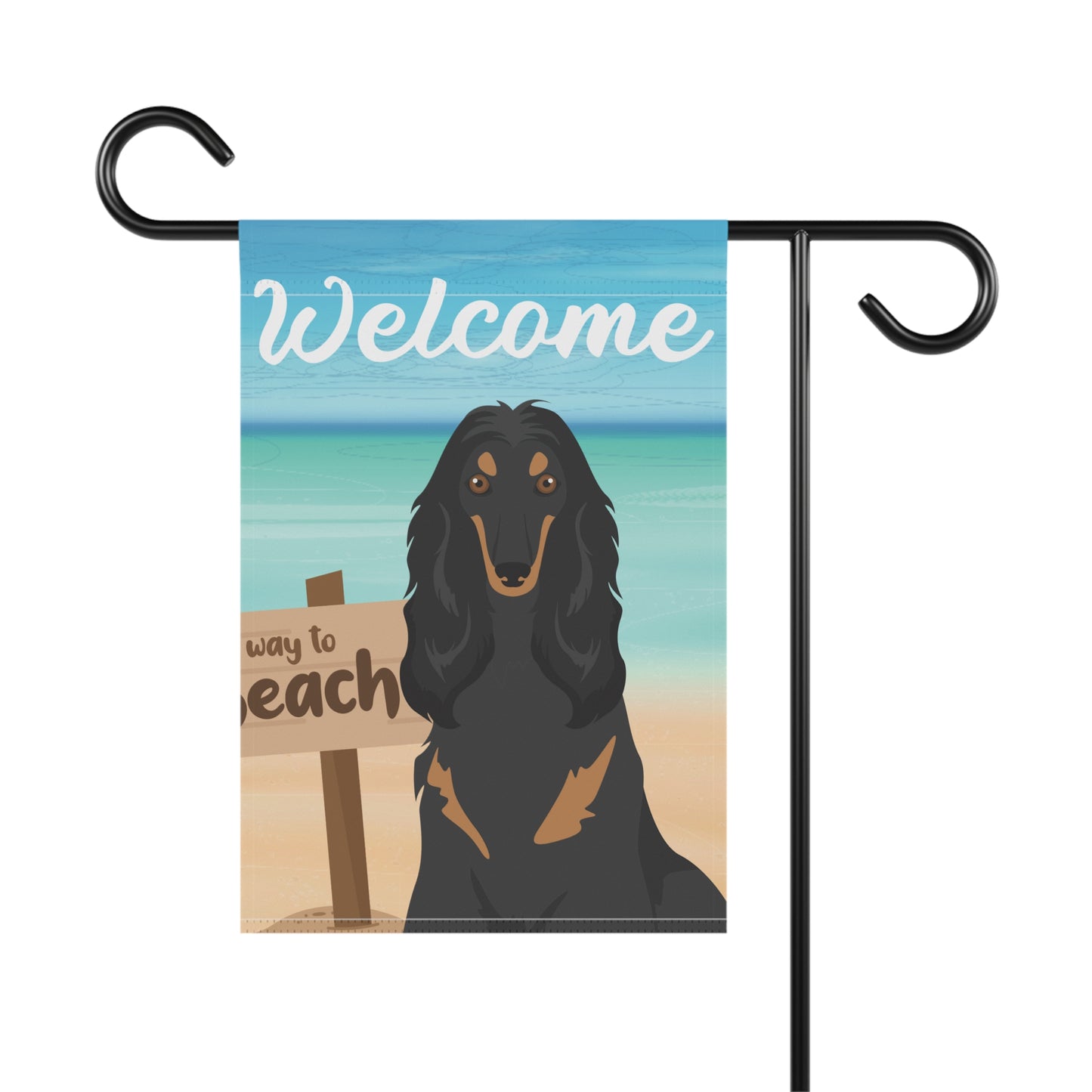 Afghan Hound Dog Garden Flag