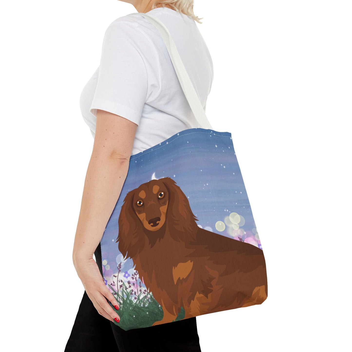 Dachshund Dog Tote Bag 16x16