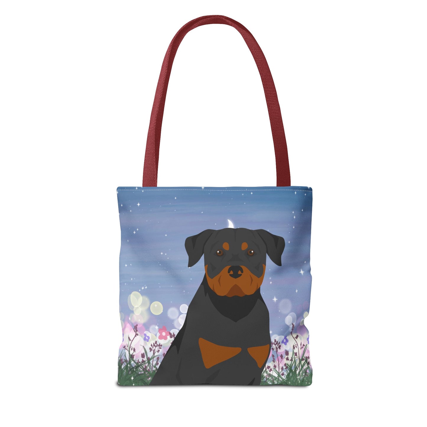 Rottweiler Dog Tote Bag 13x13