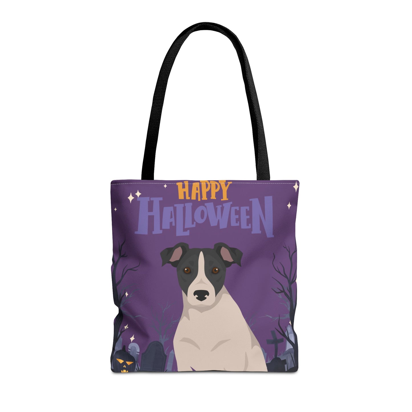 Parson Russell Terrier Dog Happy Halloween Tote Bag 16x16