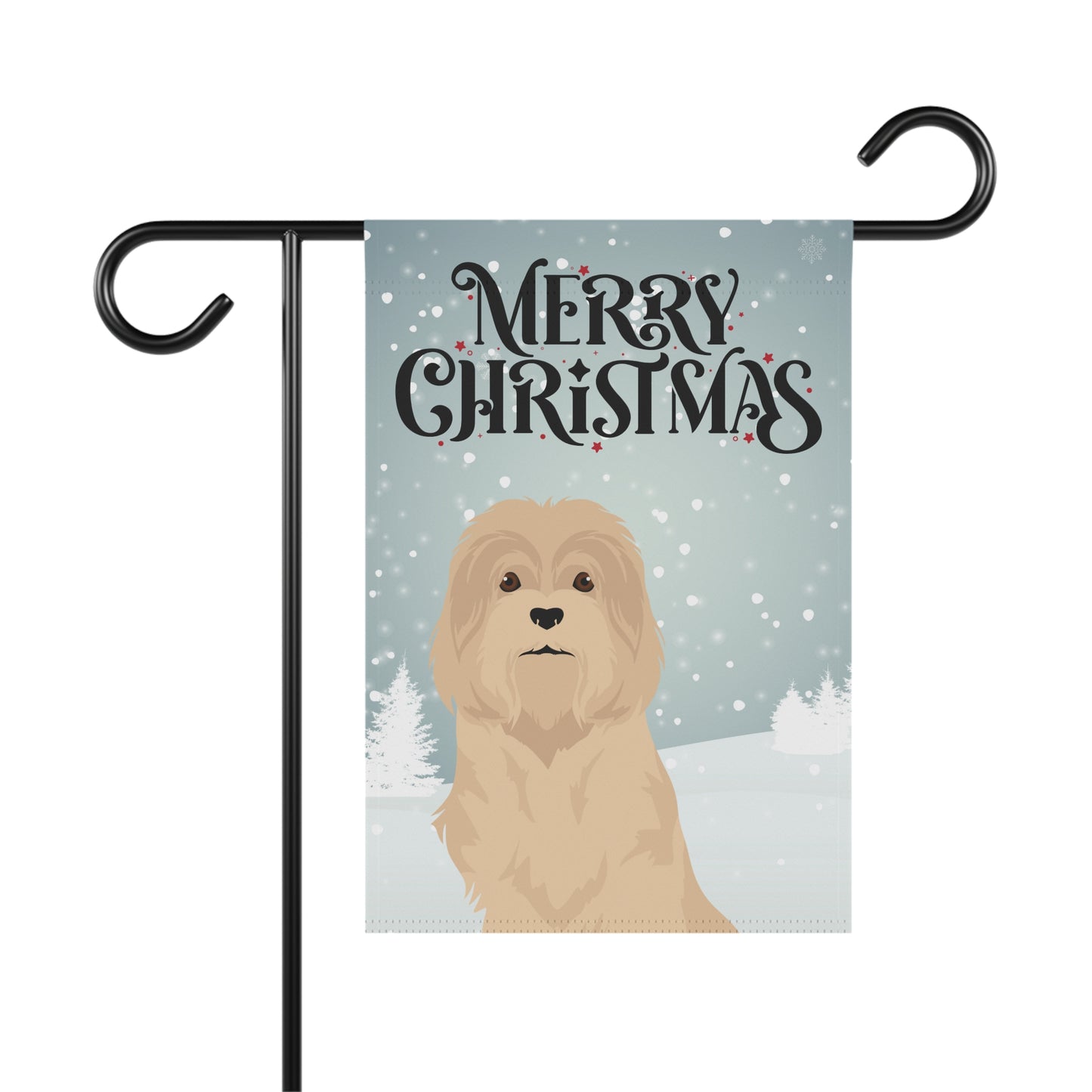 Lowchen Dog Garden Flag