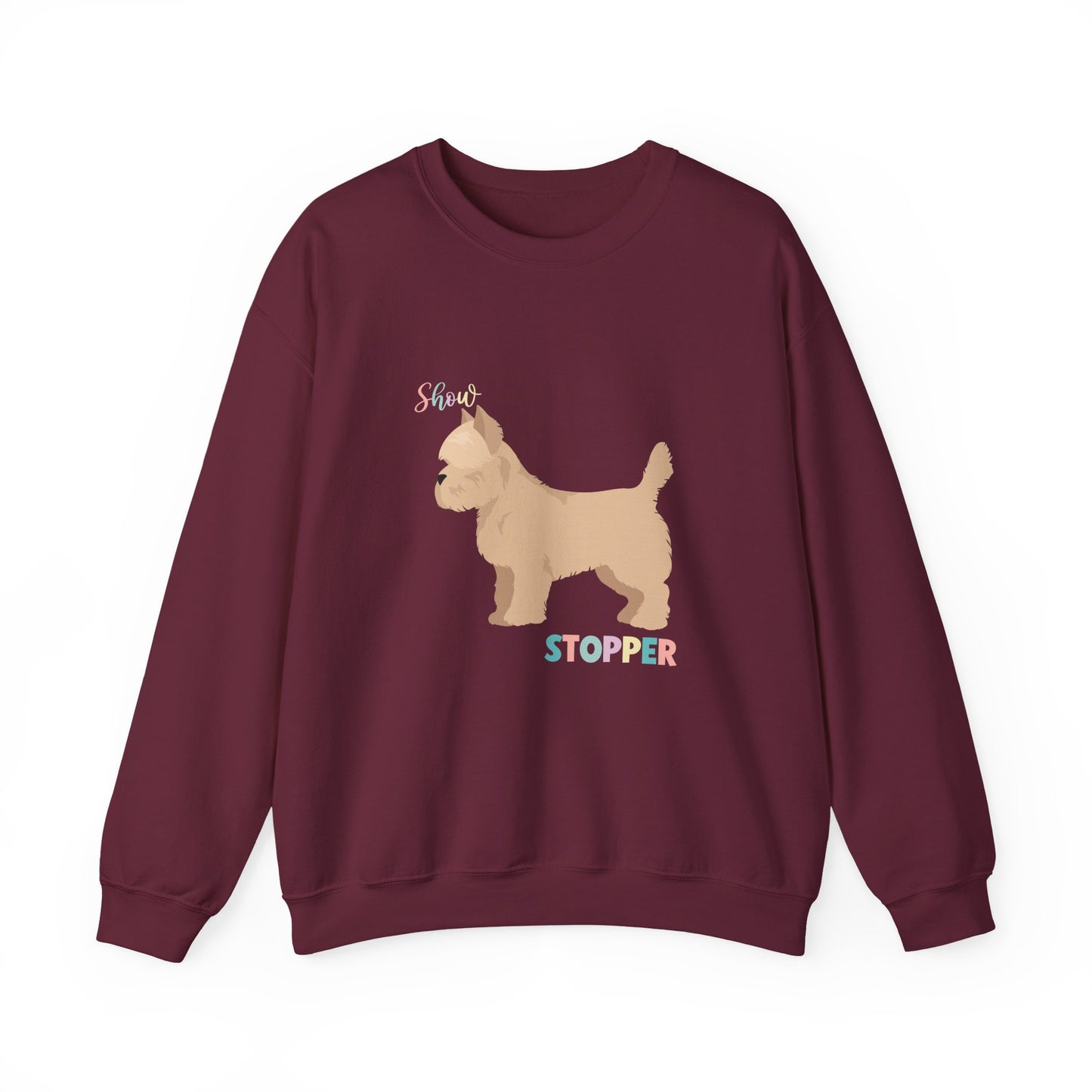 Cairn Terrier Dog Unisex Heavy Blend Crewneck Sweatshirt