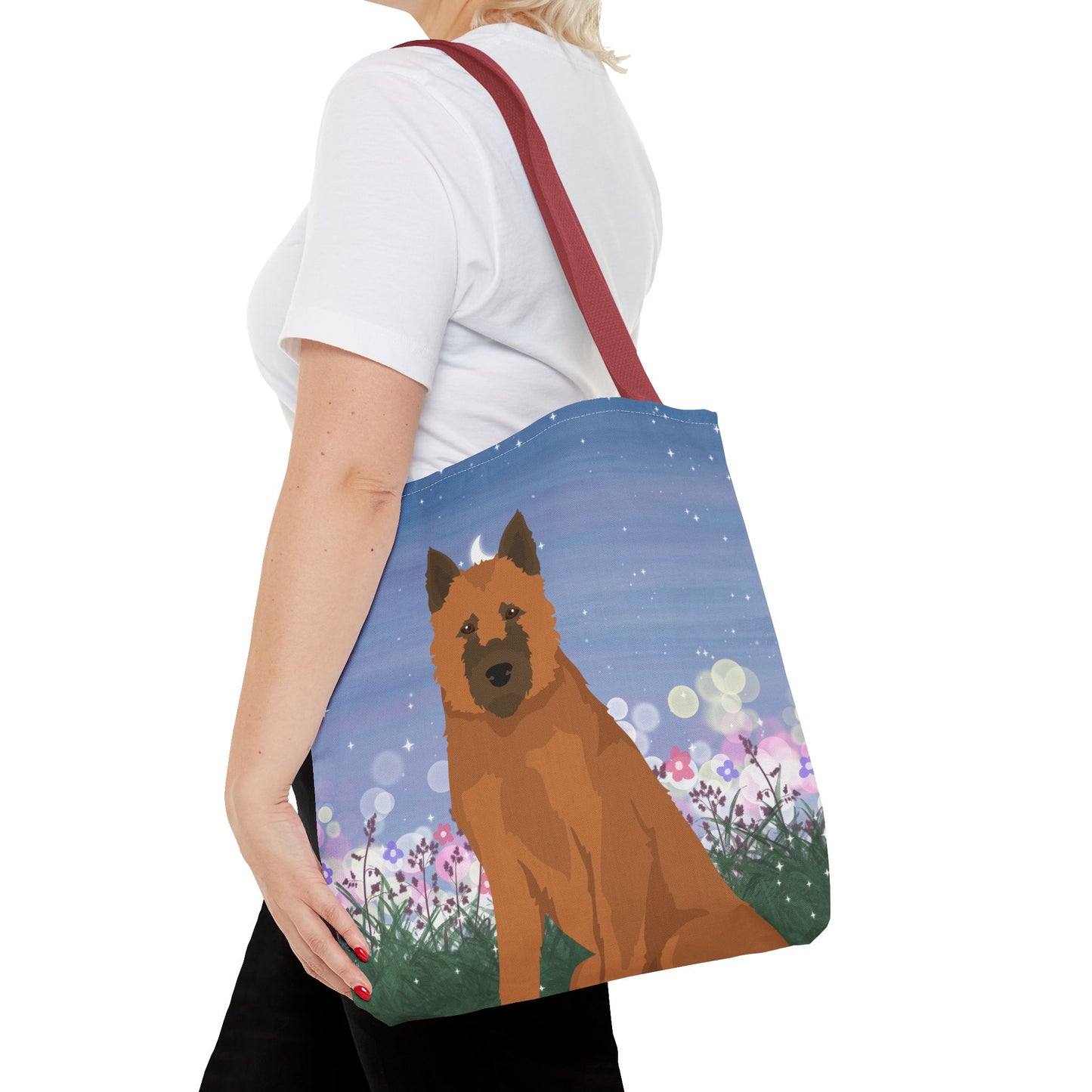 Belgian Laekenois Dog Tote Bag 16x16