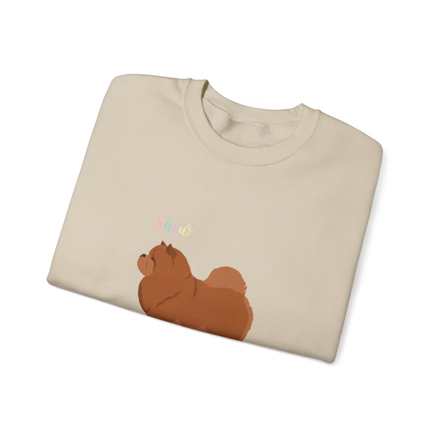 Chow Chow Dog Unisex Heavy Blend Crewneck Sweatshirt