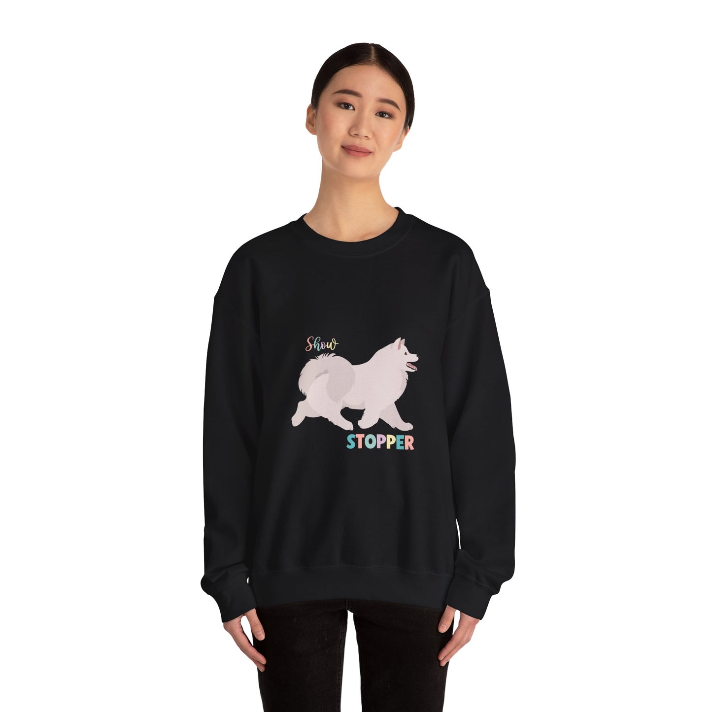 Samoyed Dog Unisex Heavy Blend Crewneck Sweatshirt