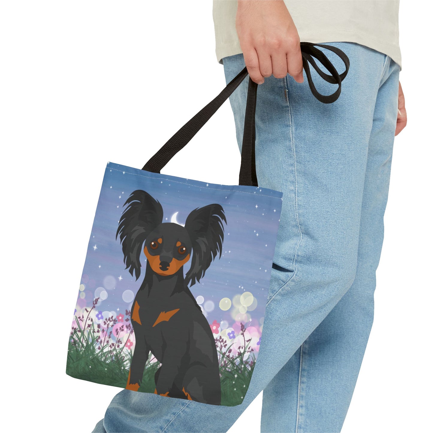 Russian Toy Dog Tote Bag 13x13